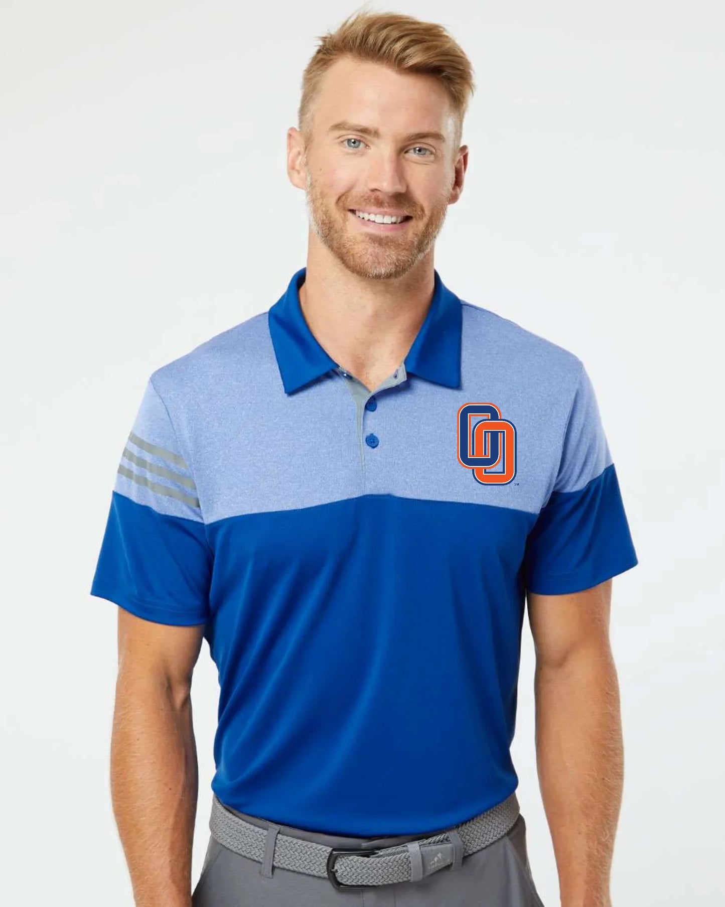 Olentangy Orange “Double OO” Men’s Embroidered Adidas Polo - Varsity92