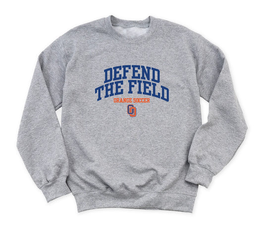 Olentangy Orange “Soccer Defend The Field" Unisex Heavy Blend Crew - Varsity92