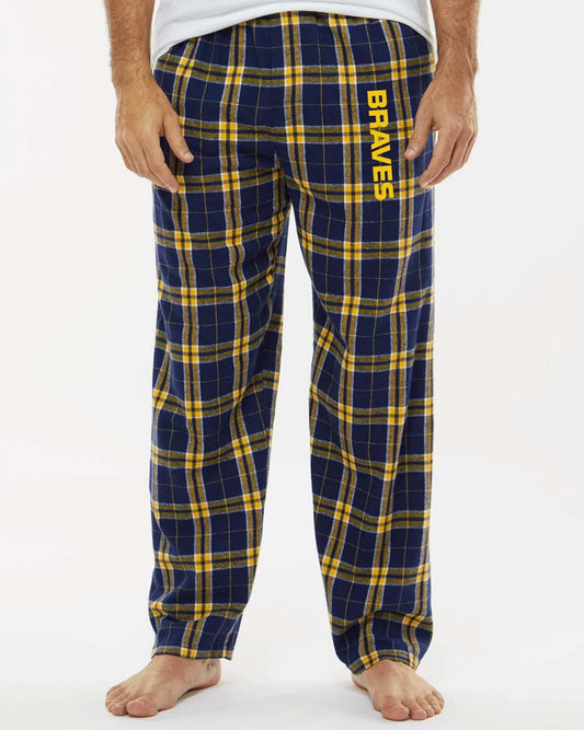 "Braves" Unisex Flannel Lounge Pants - Varsity92
