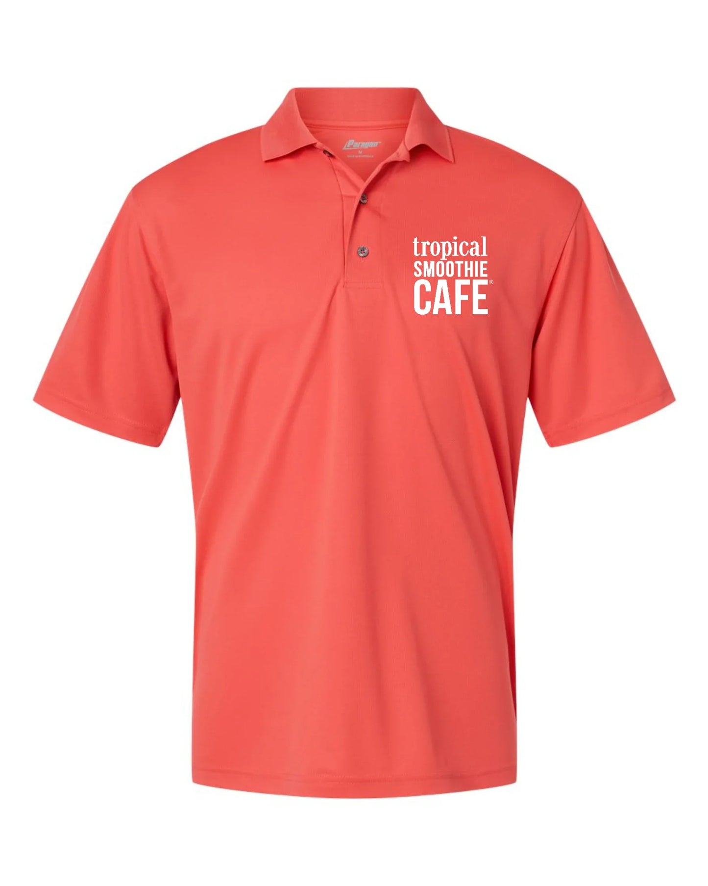 Tropical Smoothie Cafe Men’s Paragon Polo Melon - Varsity92