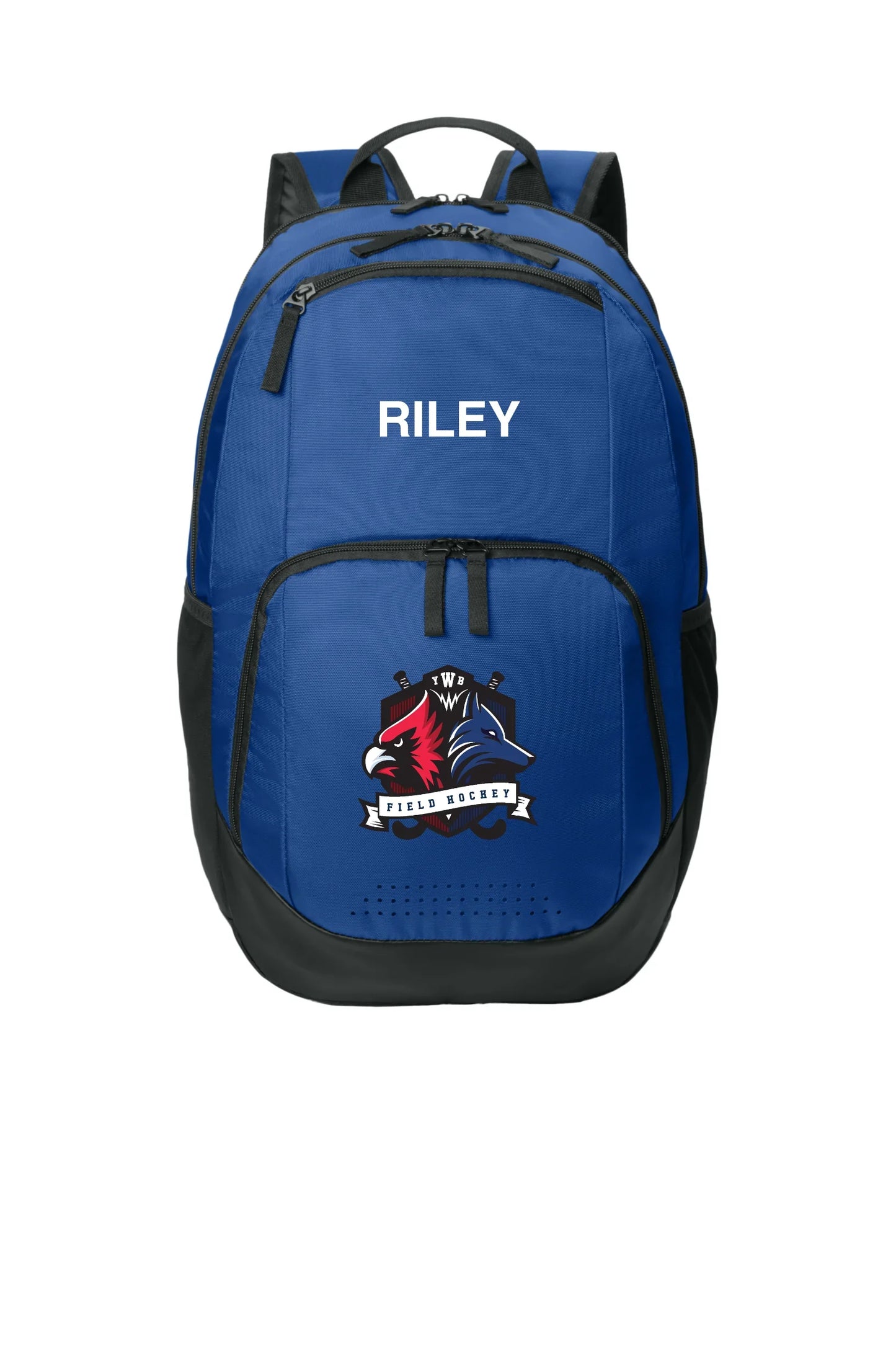 "WYB FIELD HOCKEY” Embroidered Personalized Backpack - Varsity92