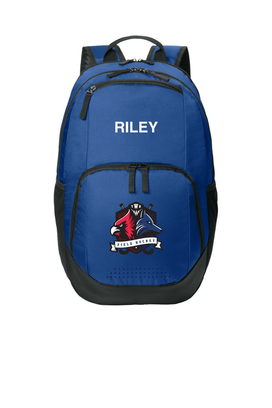 "WYB FIELD HOCKEY” Embroidered Personalized Backpack - Varsity92