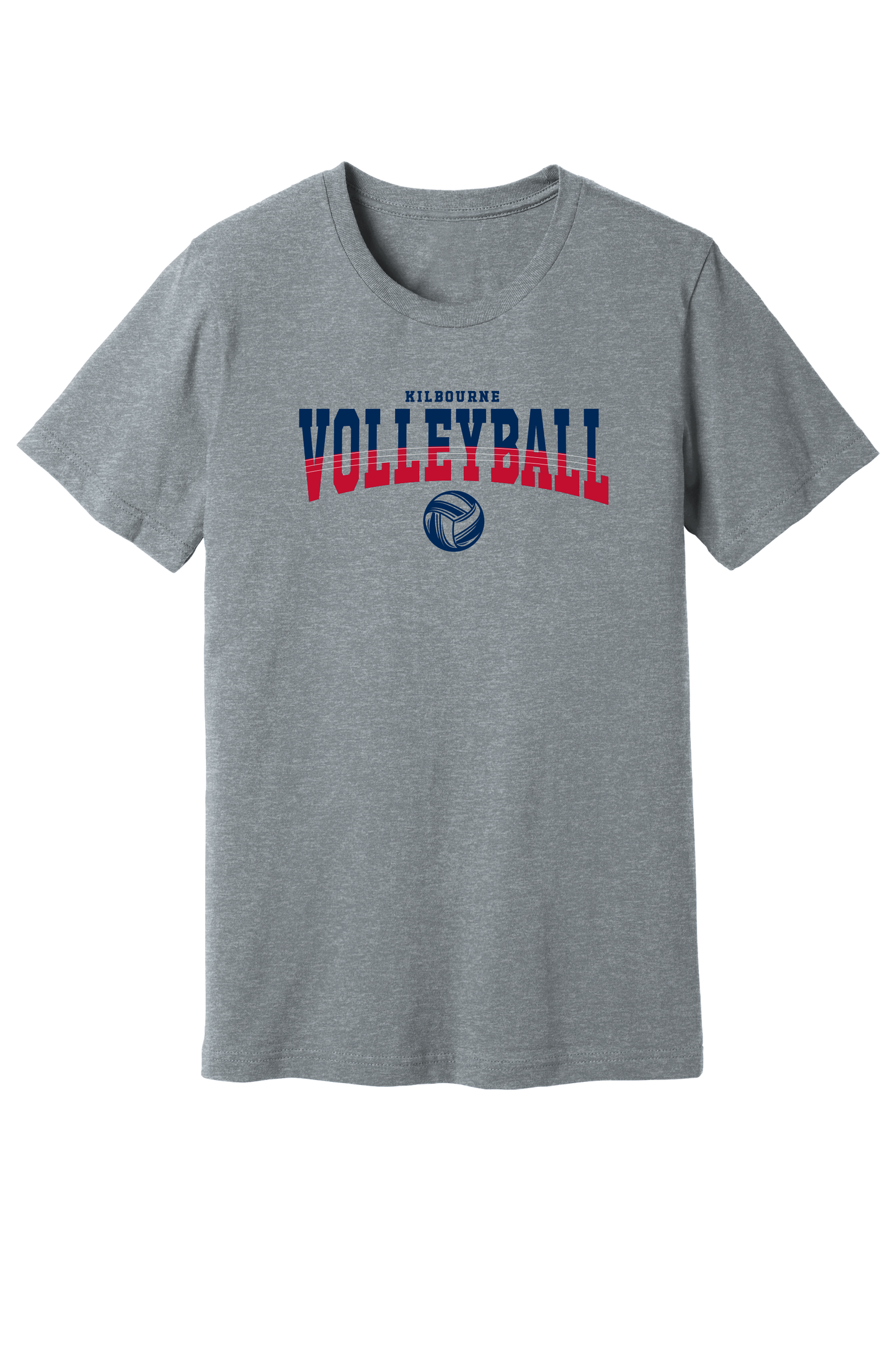 KMS Mens "Kilbourne Volleyball" Gildan Softstyle Comfort Tee
