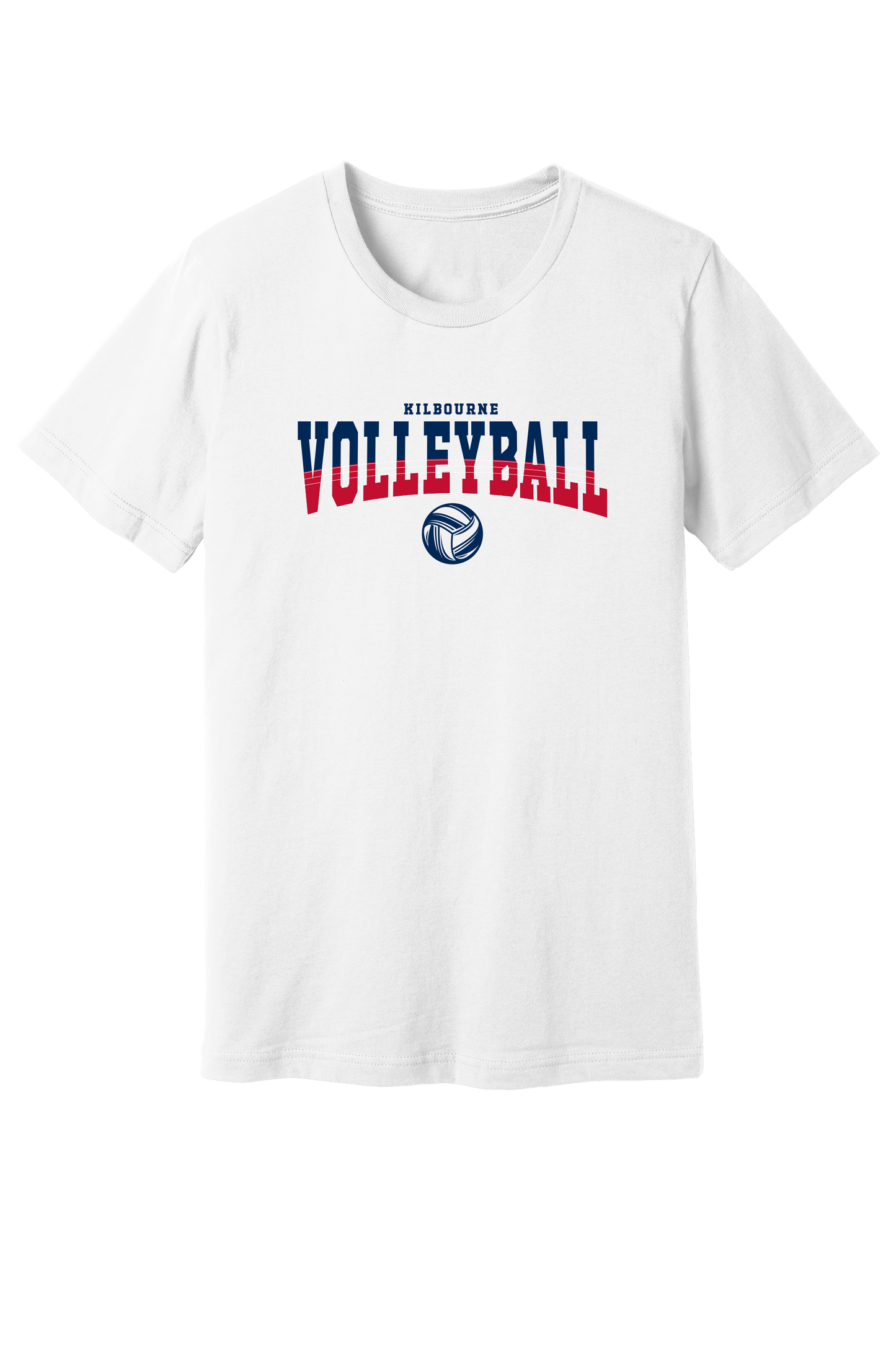 KMS Mens "Kilbourne Volleyball" Gildan Softstyle Comfort Tee