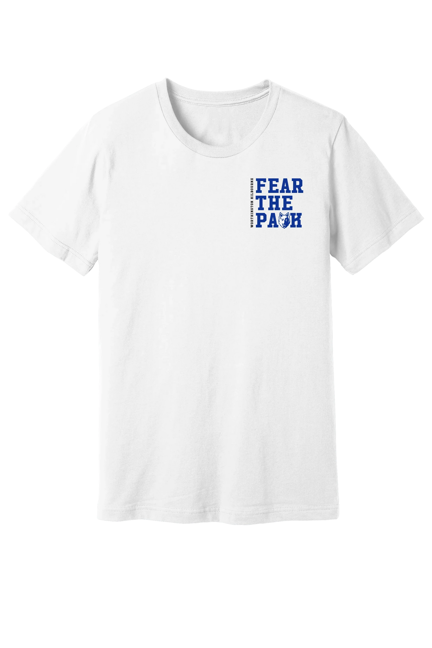 Men's "Worthington Kilbourne Fear the Pack" Gildan Softstyle Tee