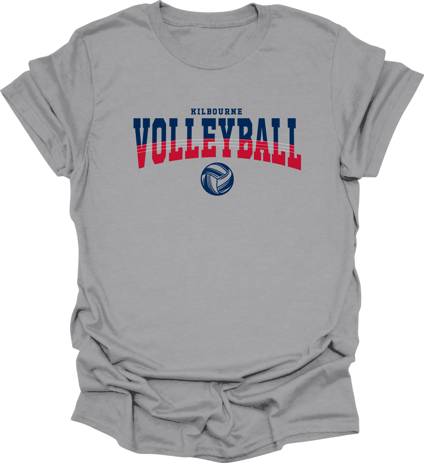 KMS Womens "Kilbourne Volleyball" Gildan Softstyle Comfort Tee