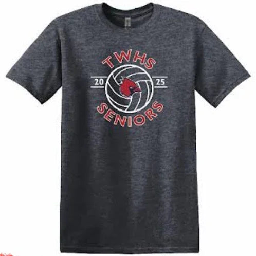TWHS Men’s Volleyball 2025 Senior Tee - Varsity92