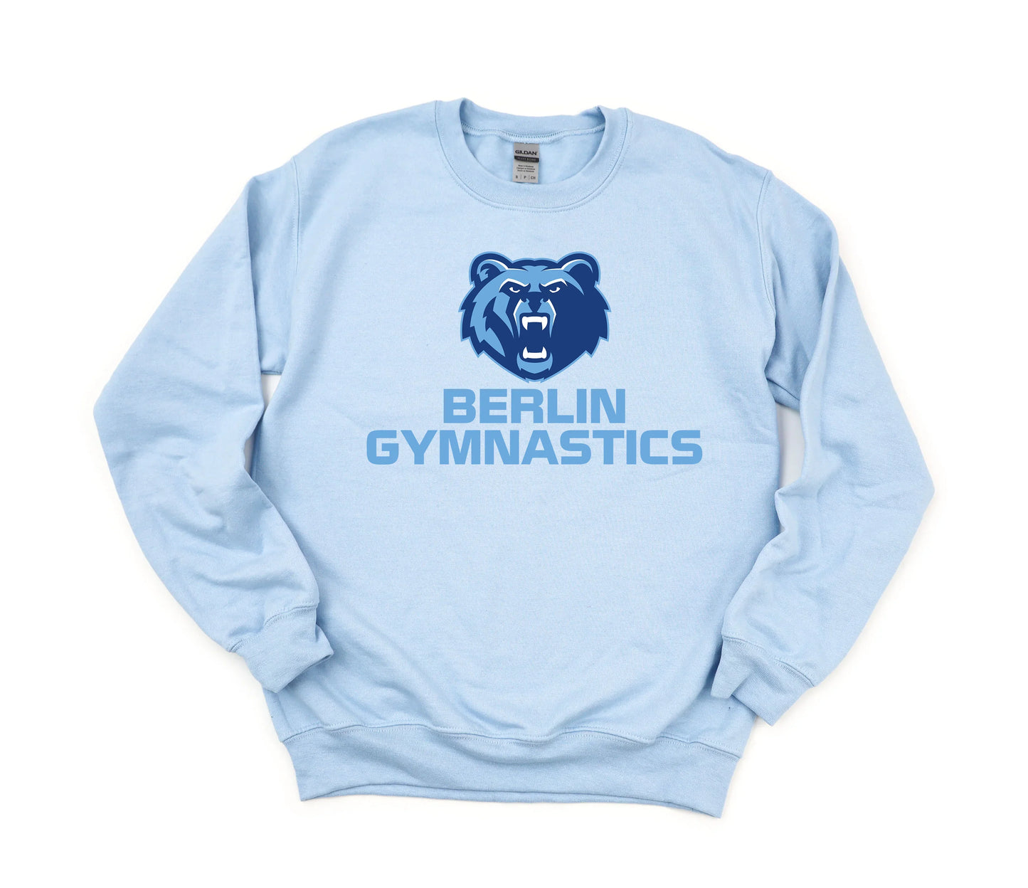 "Berlin Gymnastics" Gildan Unisex Heavy Blend Crew Sweatshirt (Youth Sizes Available) - Varsity92