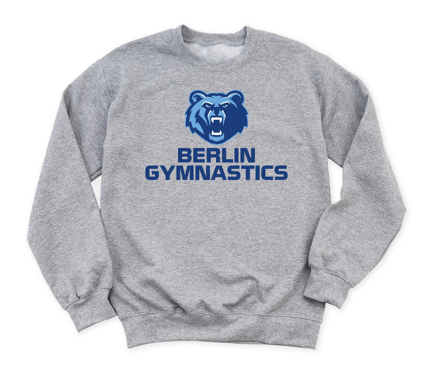 "Berlin Gymnastics" Gildan Unisex Heavy Blend Crew Sweatshirt (Youth Sizes Available) - Varsity92