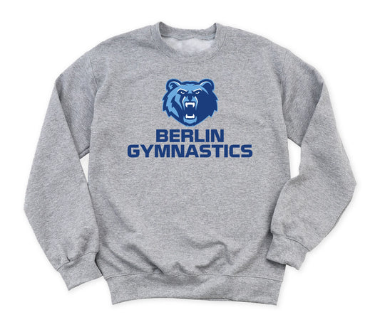 "Berlin Gymnastics" Gildan Unisex Heavy Blend Crew Sweatshirt (Youth Sizes Available) - Varsity92