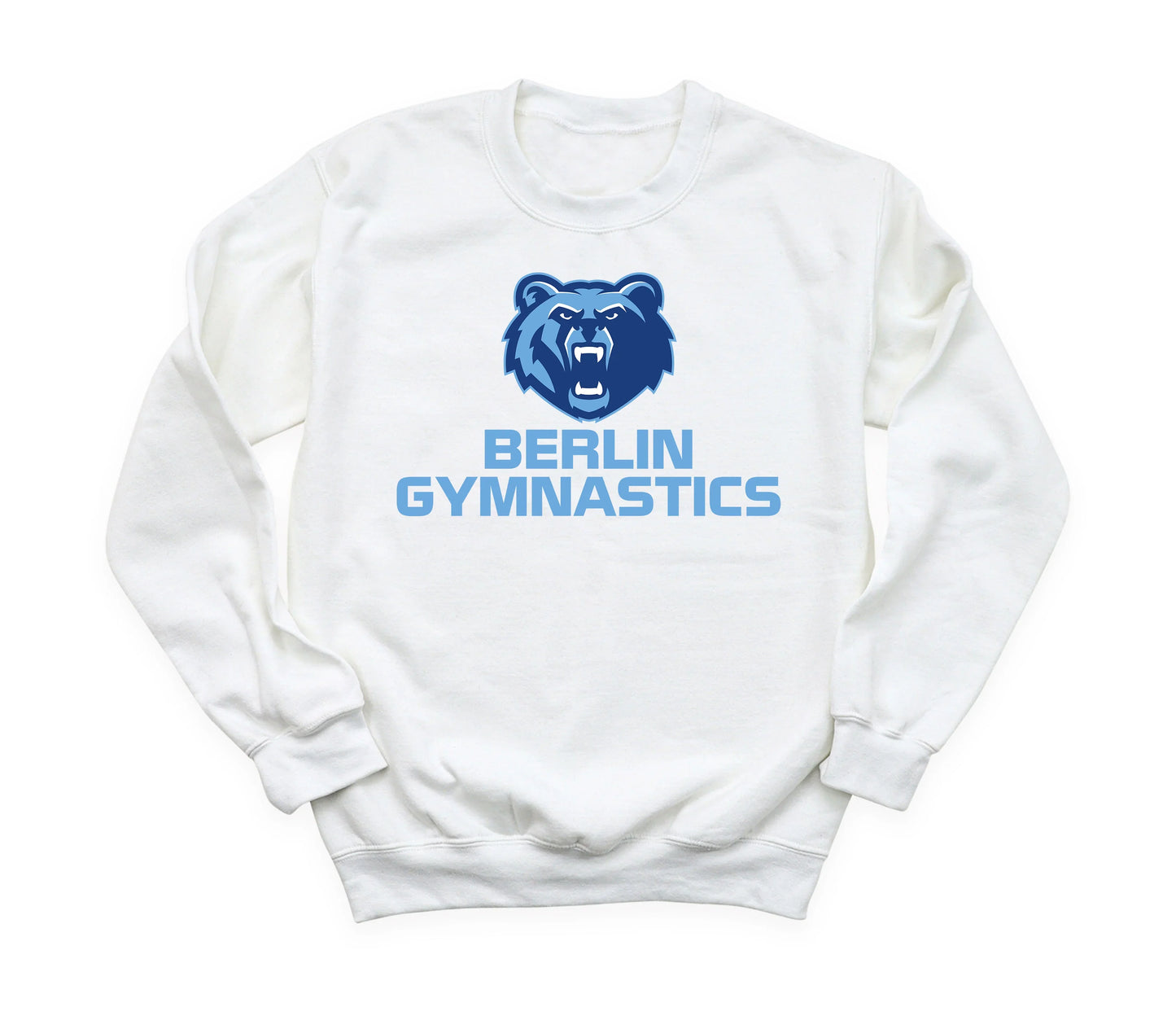 "Berlin Gymnastics" Gildan Unisex Heavy Blend Crew Sweatshirt (Youth Sizes Available) - Varsity92