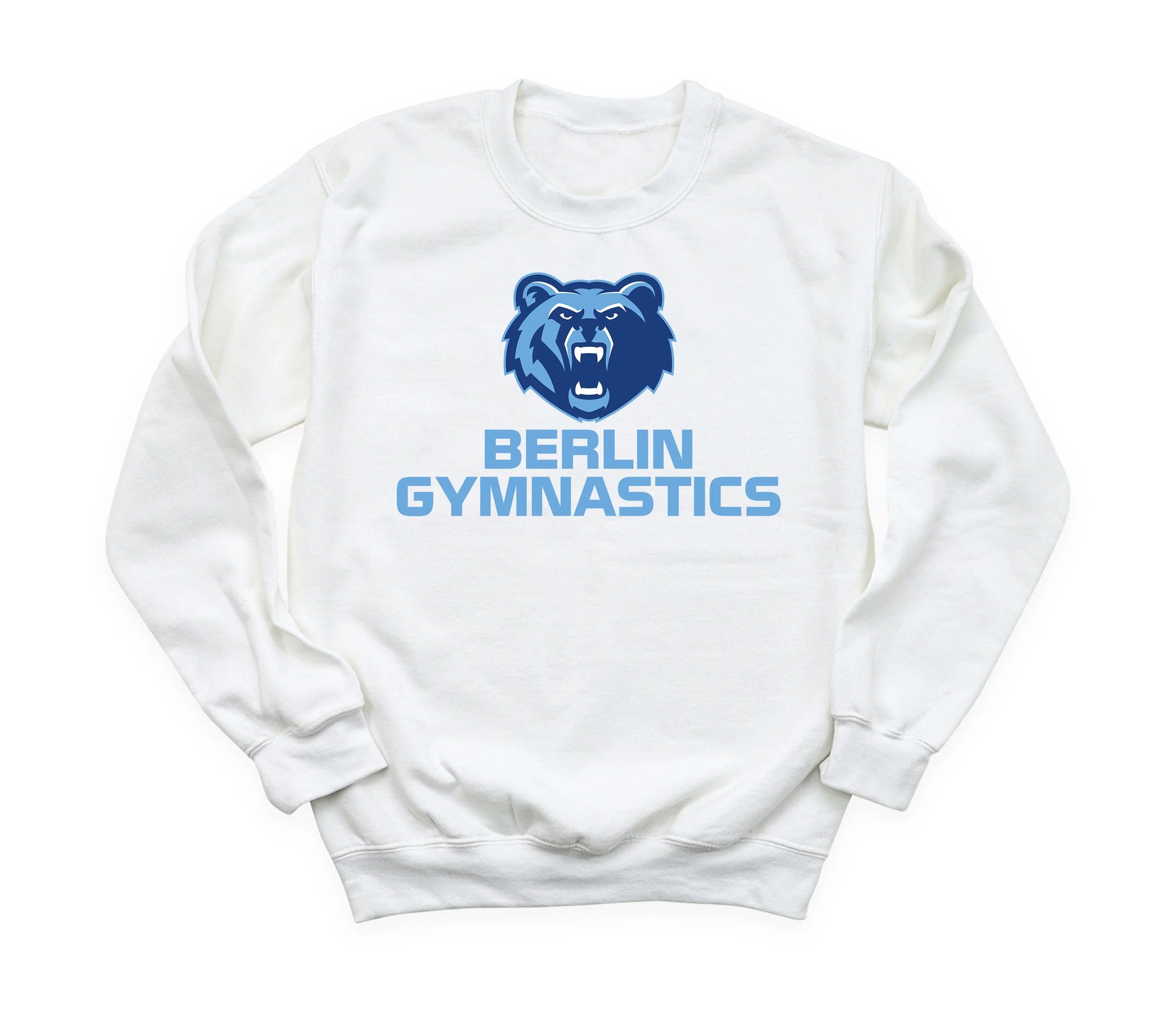 "Berlin Gymnastics" Gildan Unisex Heavy Blend Crew Sweatshirt (Youth Sizes Available) - Varsity92