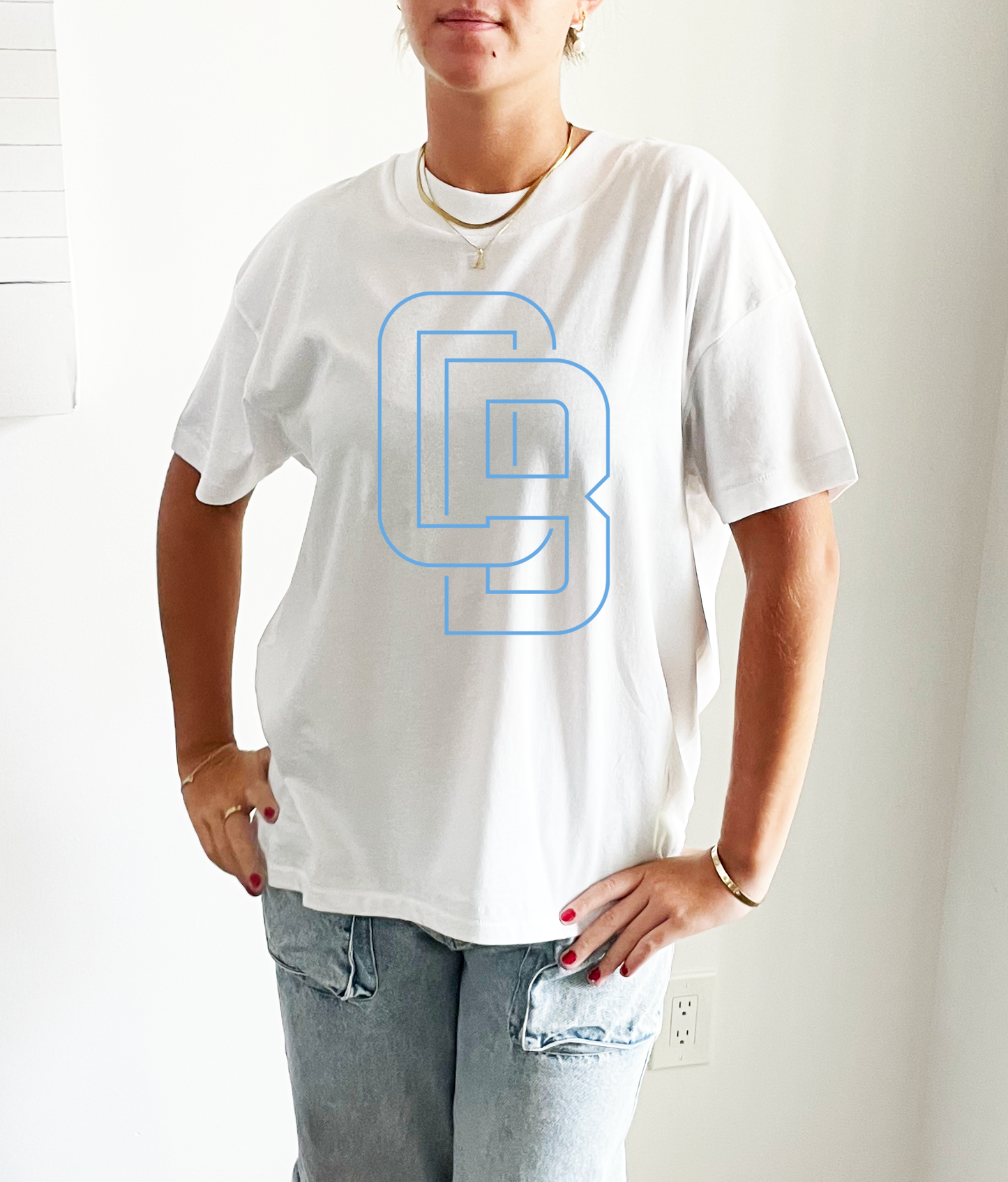 Olentangy Berlin "OB" Hi-Lo Women's Relaxed Tee