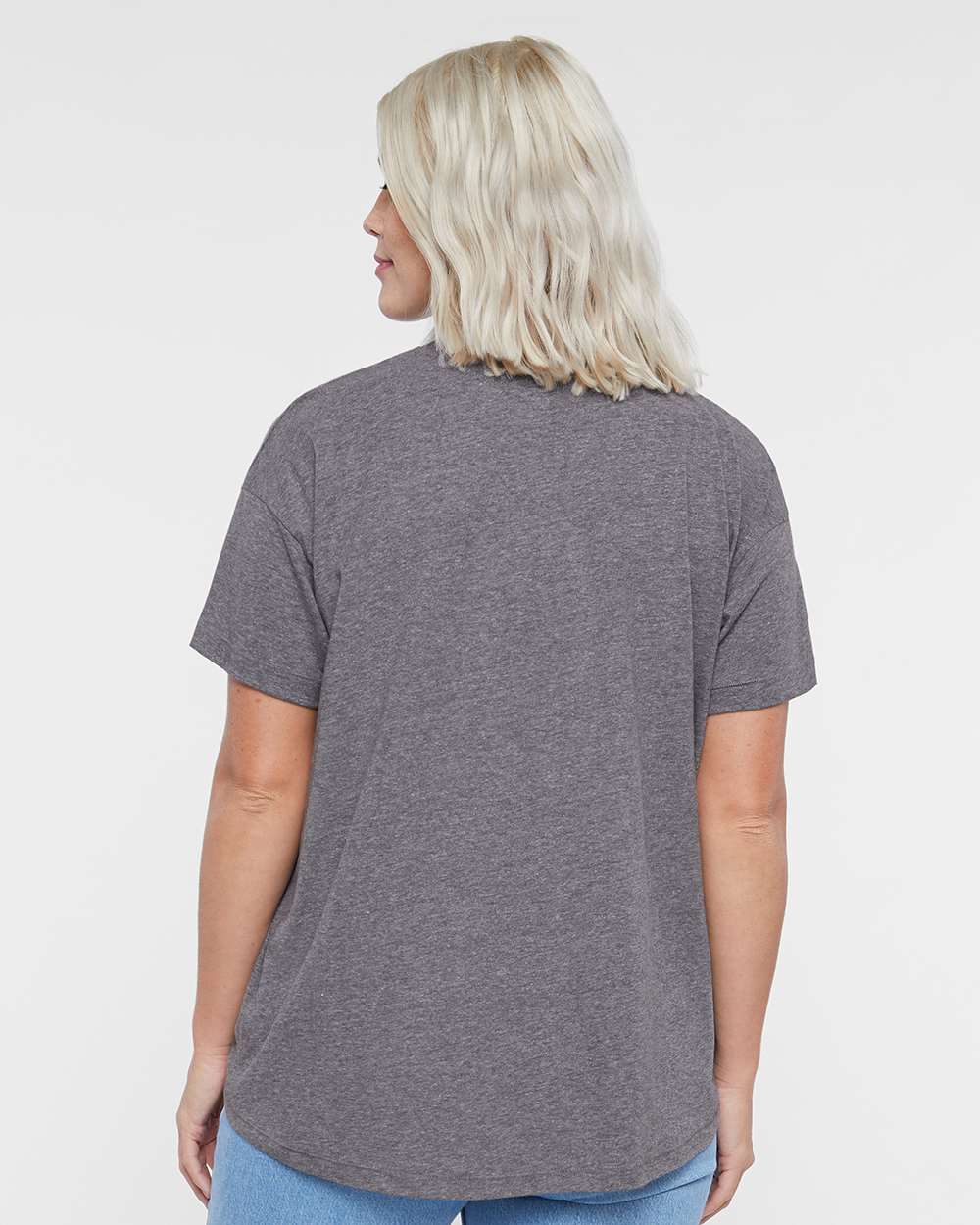 "Canal Winchester Volleyball" Script Hi-Lo Women's Relaxed Tee
