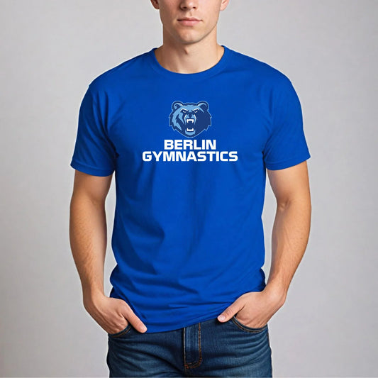 "Berlin Gymnastics" Gildan Softstyle Unisex Tee (Youth Sizes Available) - Varsity92
