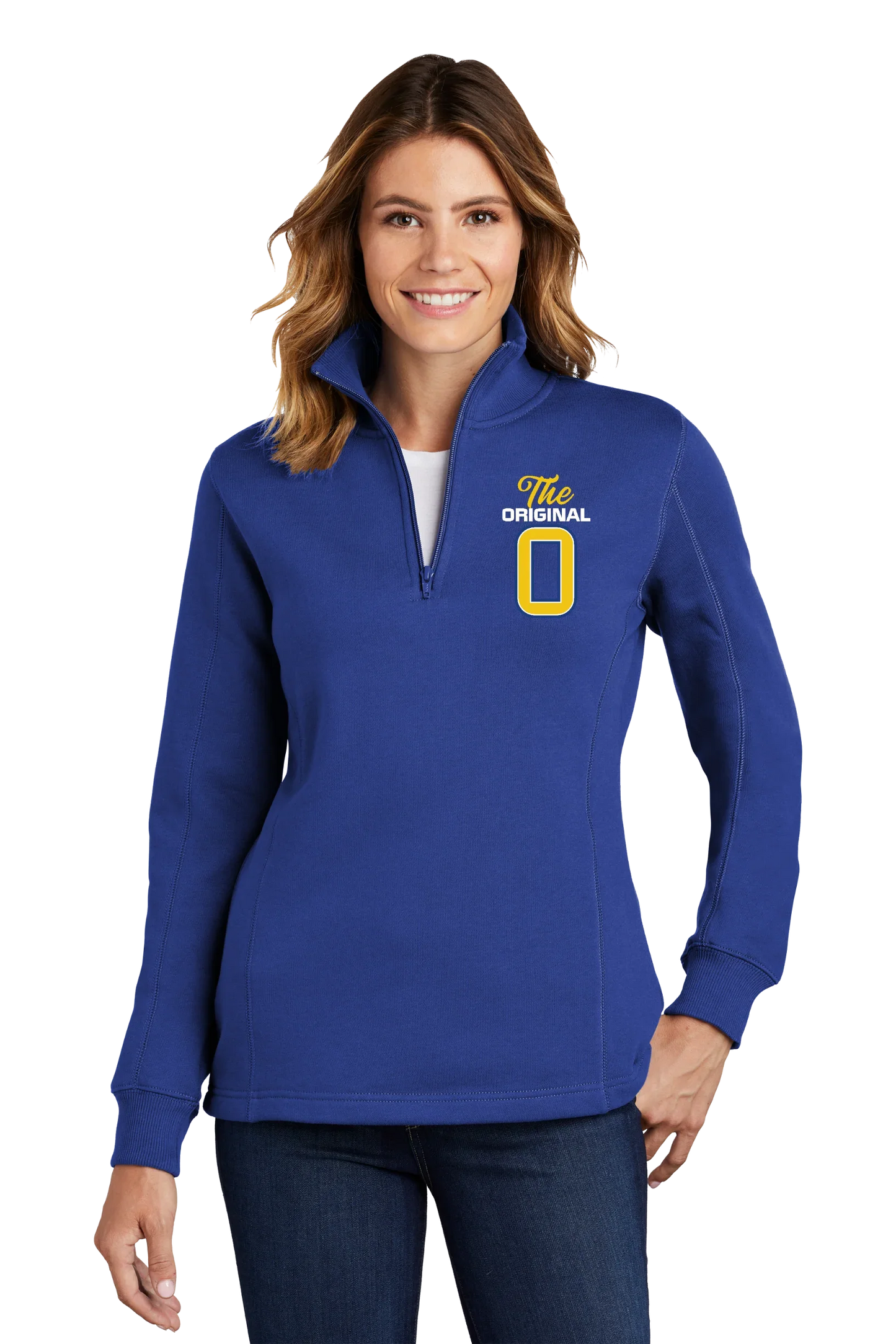 “The Original” Women’s Quarter Zip Sweatshirt - Varsity92