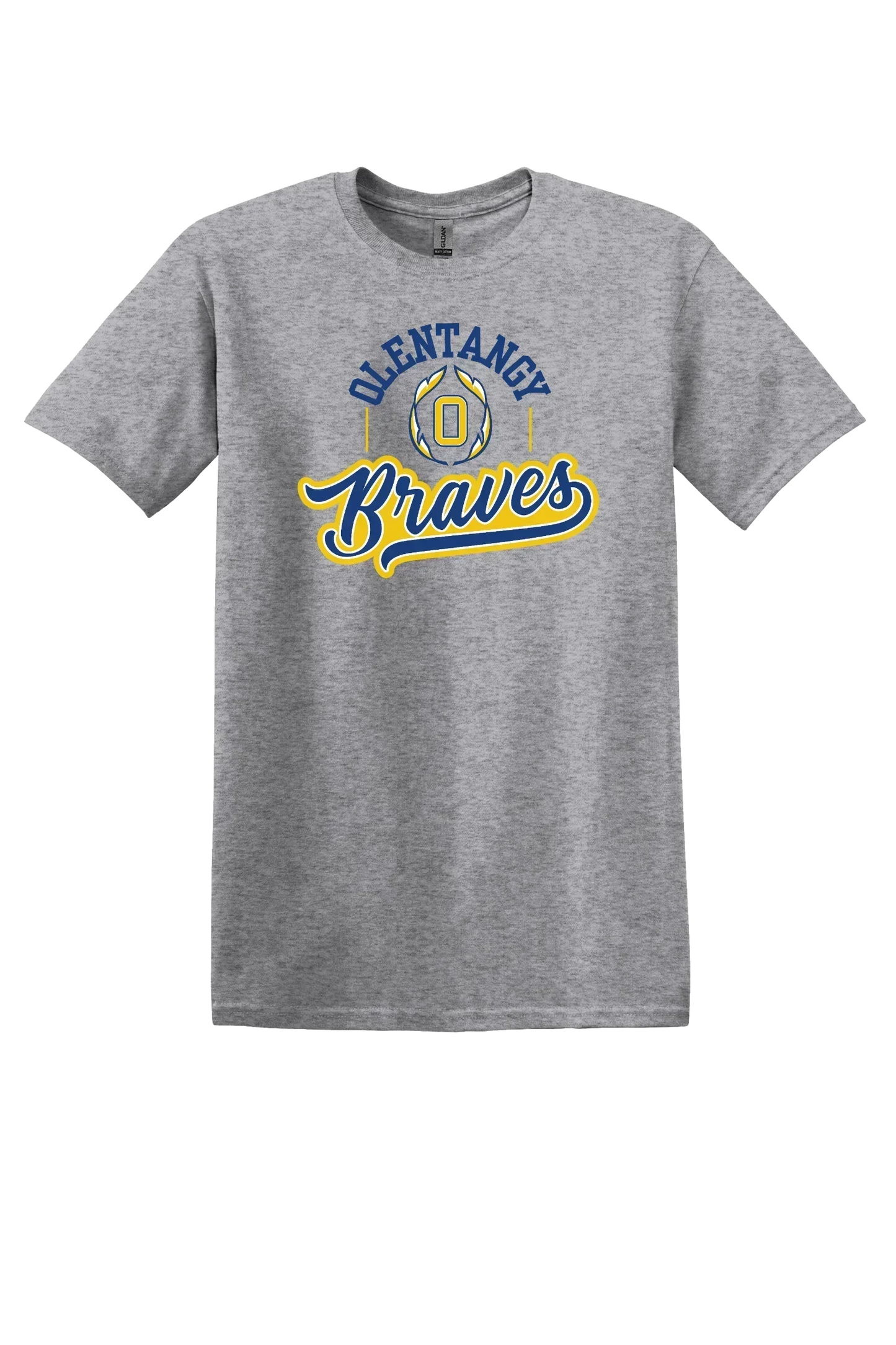 “Olentangy Braves” Gildan Youth Unisex Softstyle Tee - Varsity92