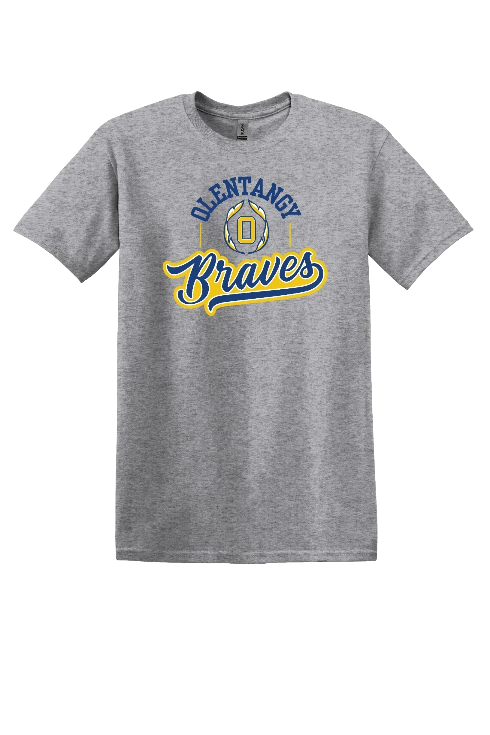 “Olentangy Braves” Gildan Youth Unisex Softstyle Tee - Varsity92