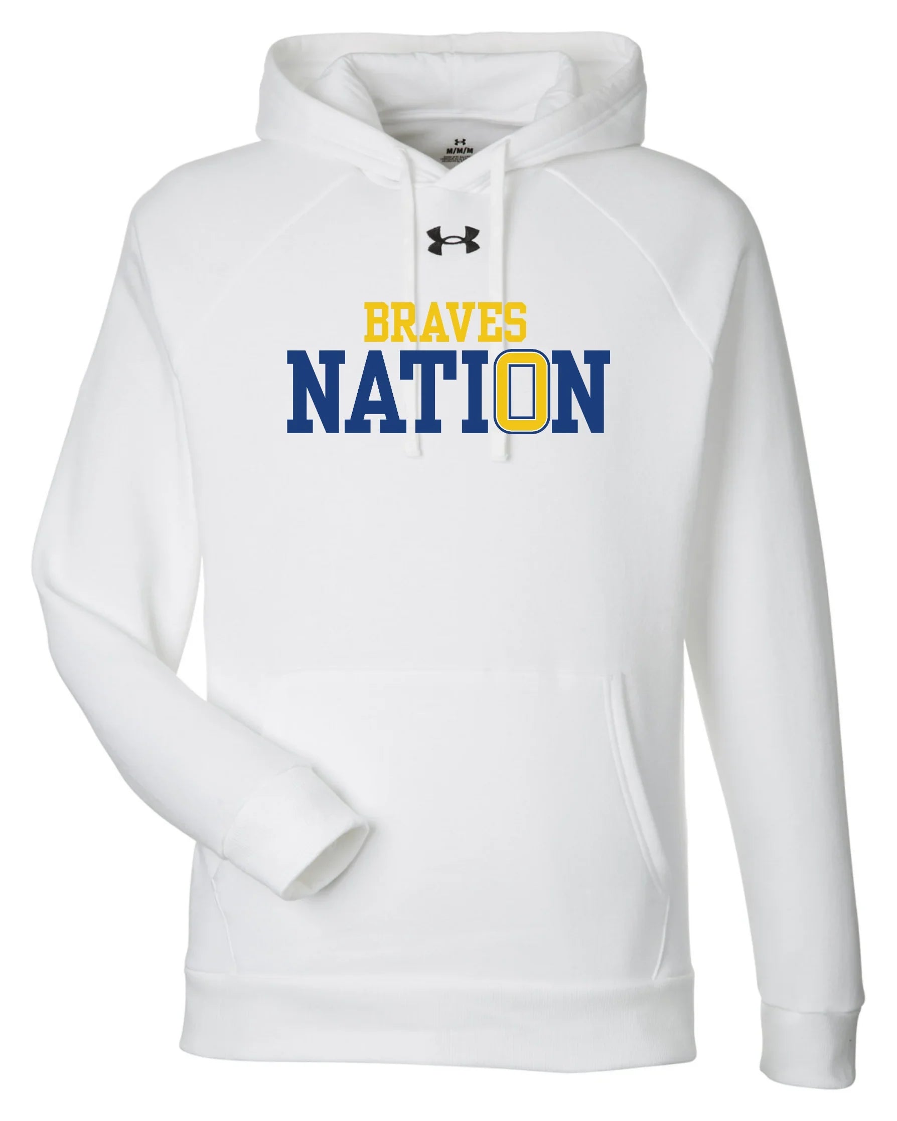 Olentangy "Braves Nation" Under Armour Men's Hoodie Sweatshirt - Varsity92