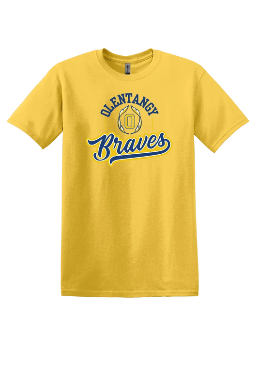 “Olentangy Braves” Gildan Youth Unisex Softstyle Tee - Varsity92