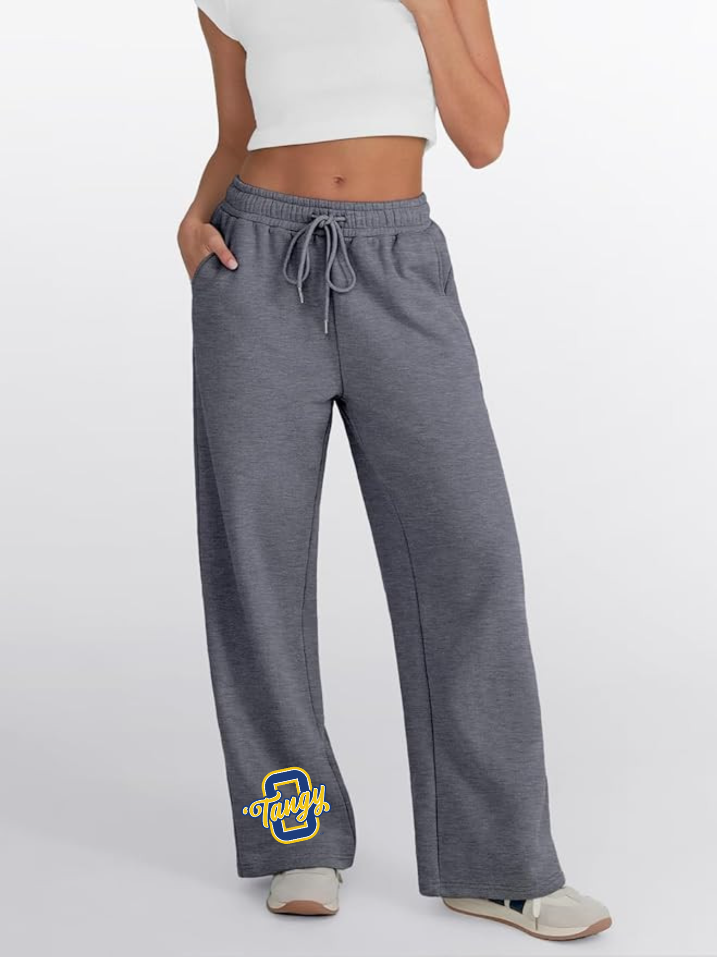 Olentangy Braves "Tangy" Fleece Wide-Leg Women’s Sweatpants