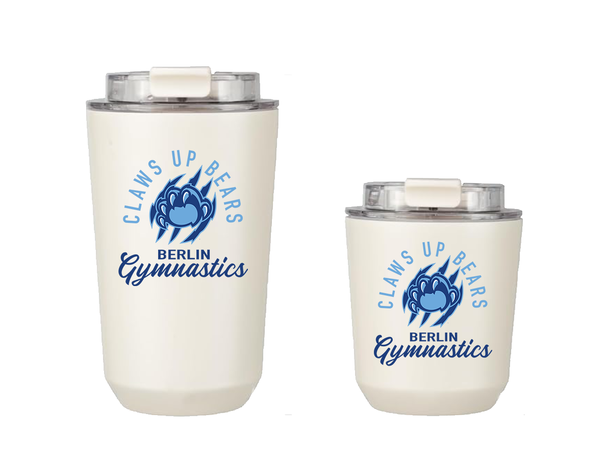 "Claws Up Bears" Berlin Gymnastics Insulated Travel Tumbler and Coffee Mug