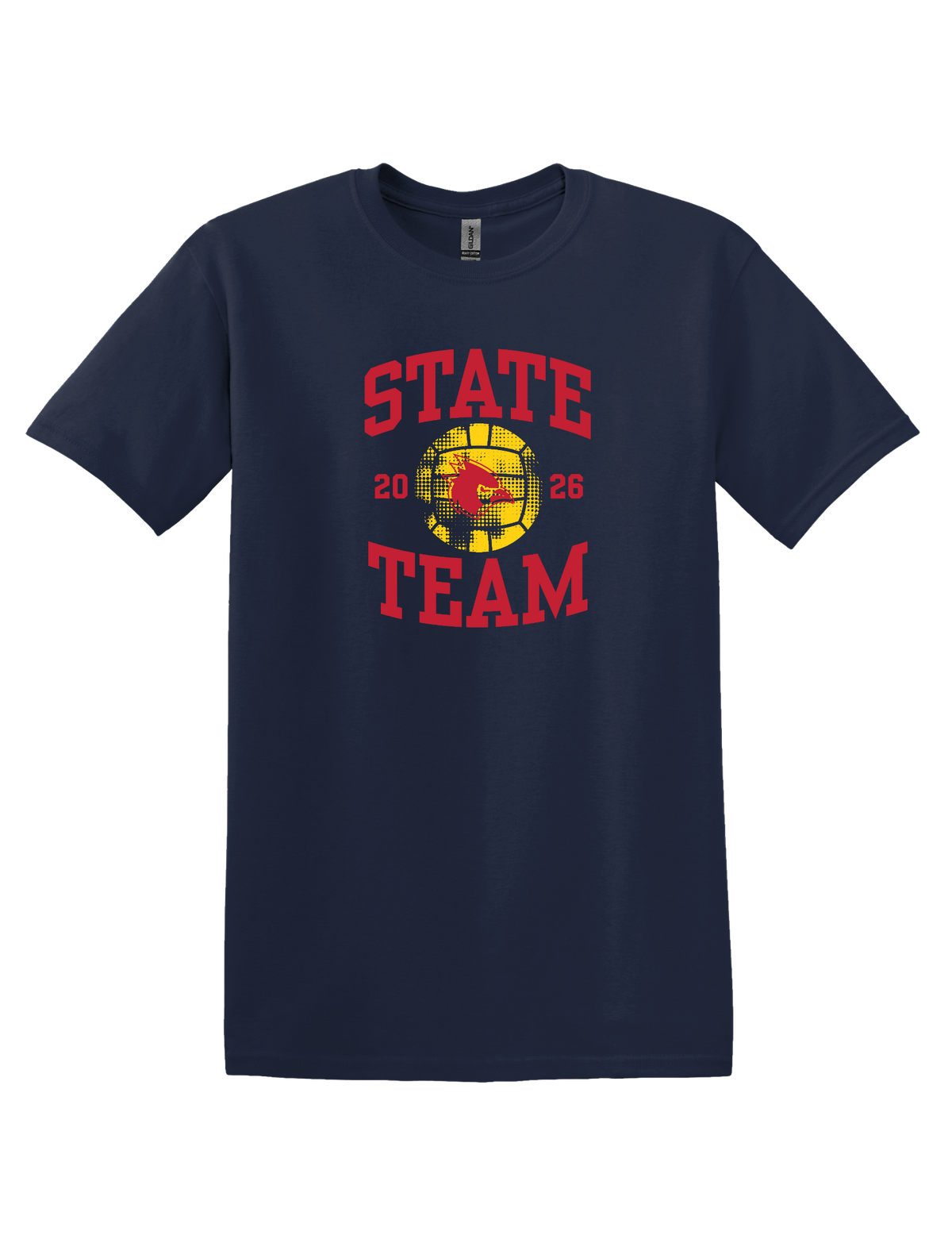 "Thomas Worthington Water Polo" State Team Unisex Softstyle Tee (Adult & Youth Sizes)