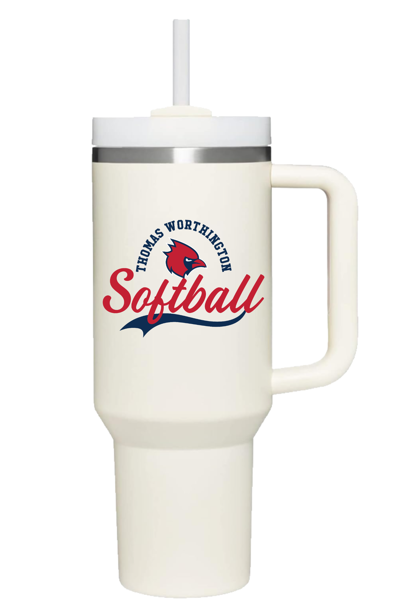 "Thomas Worthington Softball" 40oz Insulated Tumbler
