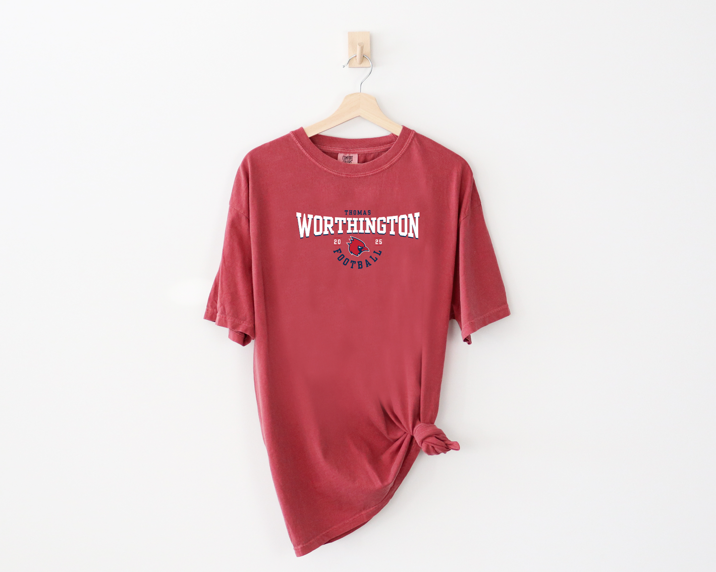 “TW Football Arch” Comfort Colors Vintage Tee