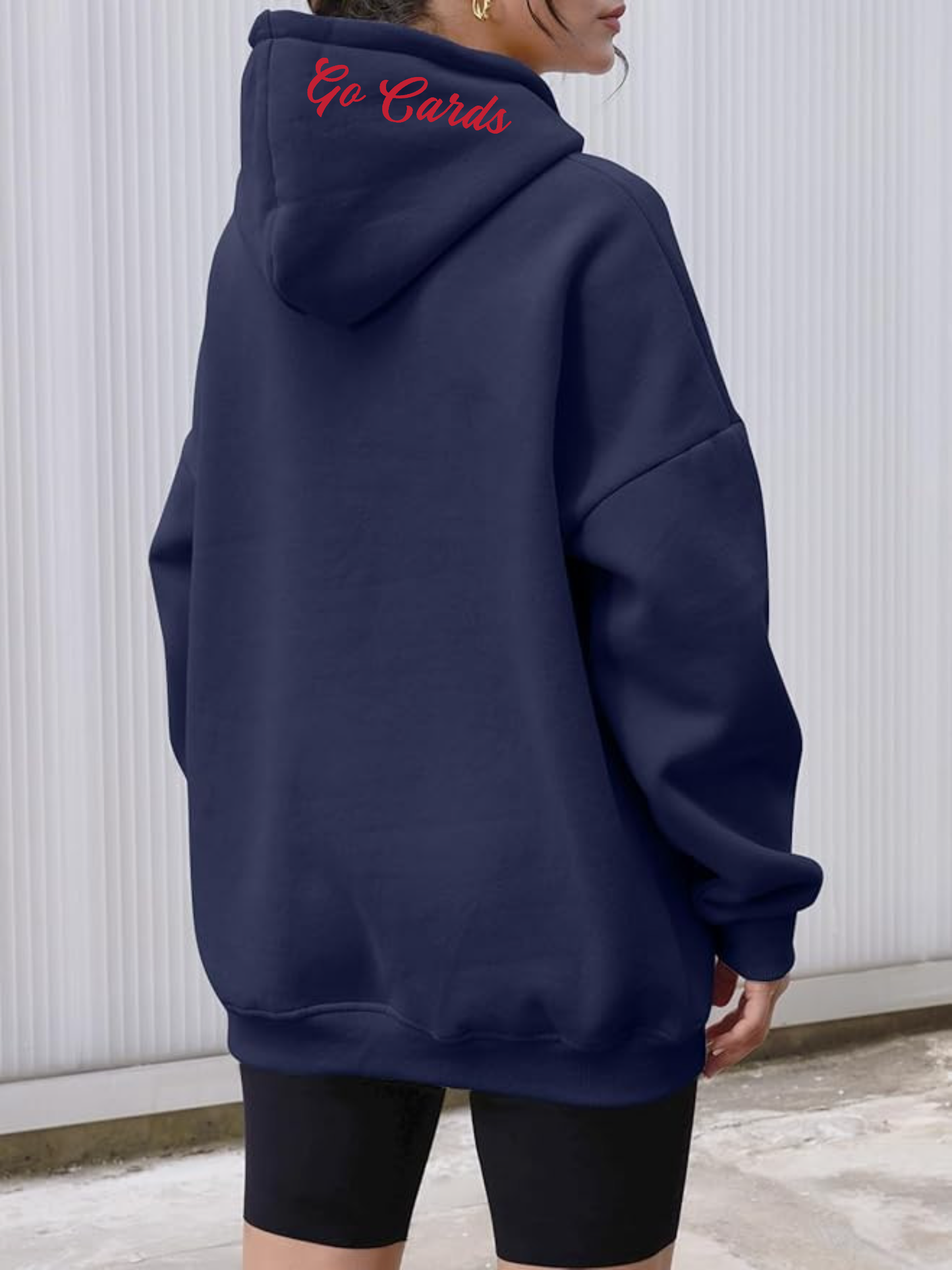 “TW Football with Go Cards Hood” Women’s So Soft Oversized Hoodie