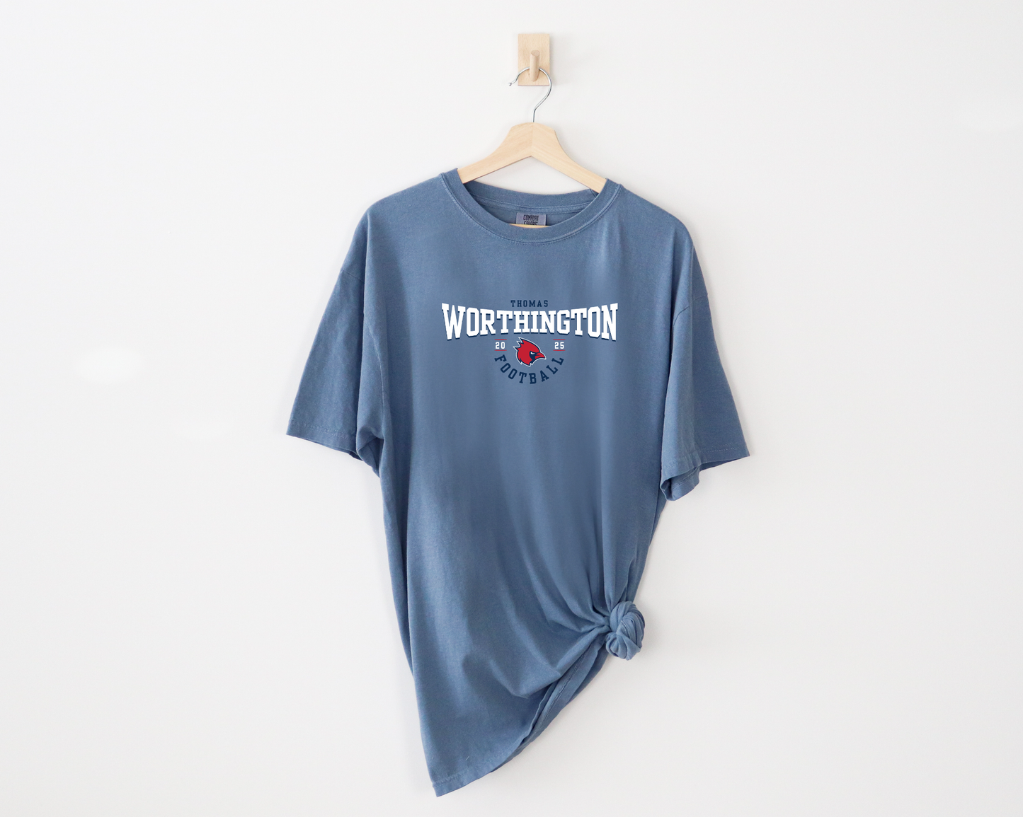 “TW Football Arch” Comfort Colors Vintage Tee