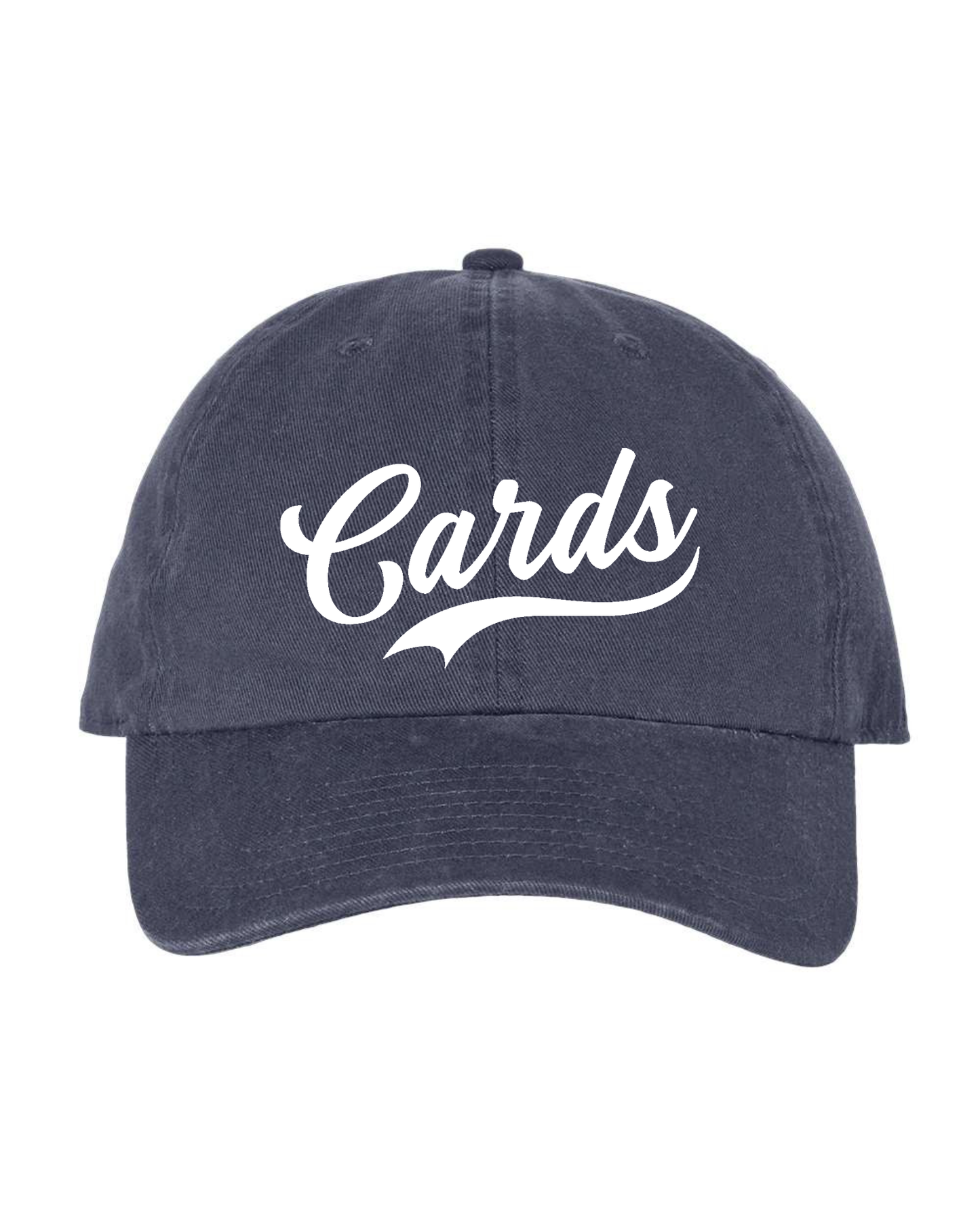 “CARDS” Embroidered Relaxed Dad Hat