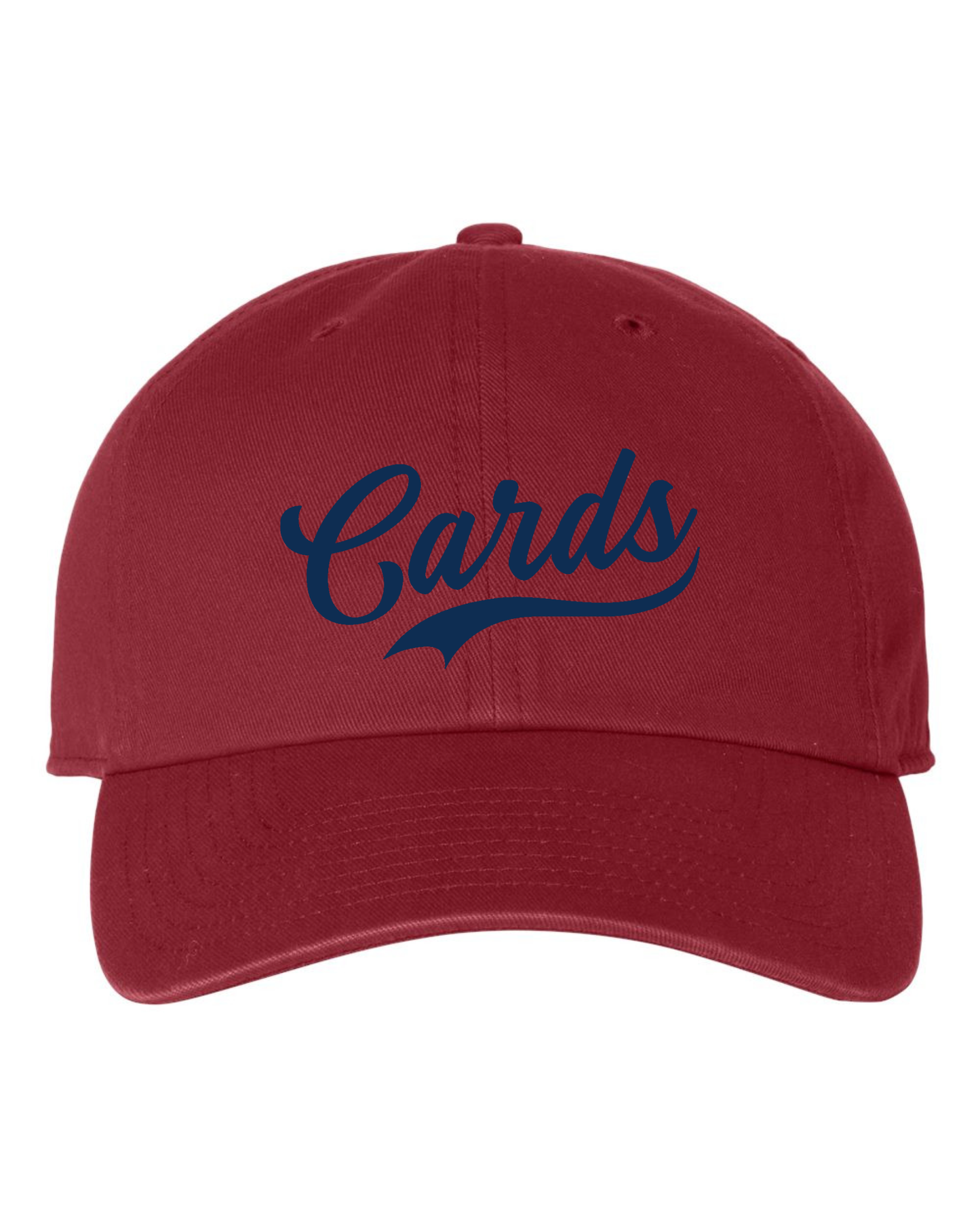 “CARDS” Embroidered Relaxed Dad Hat