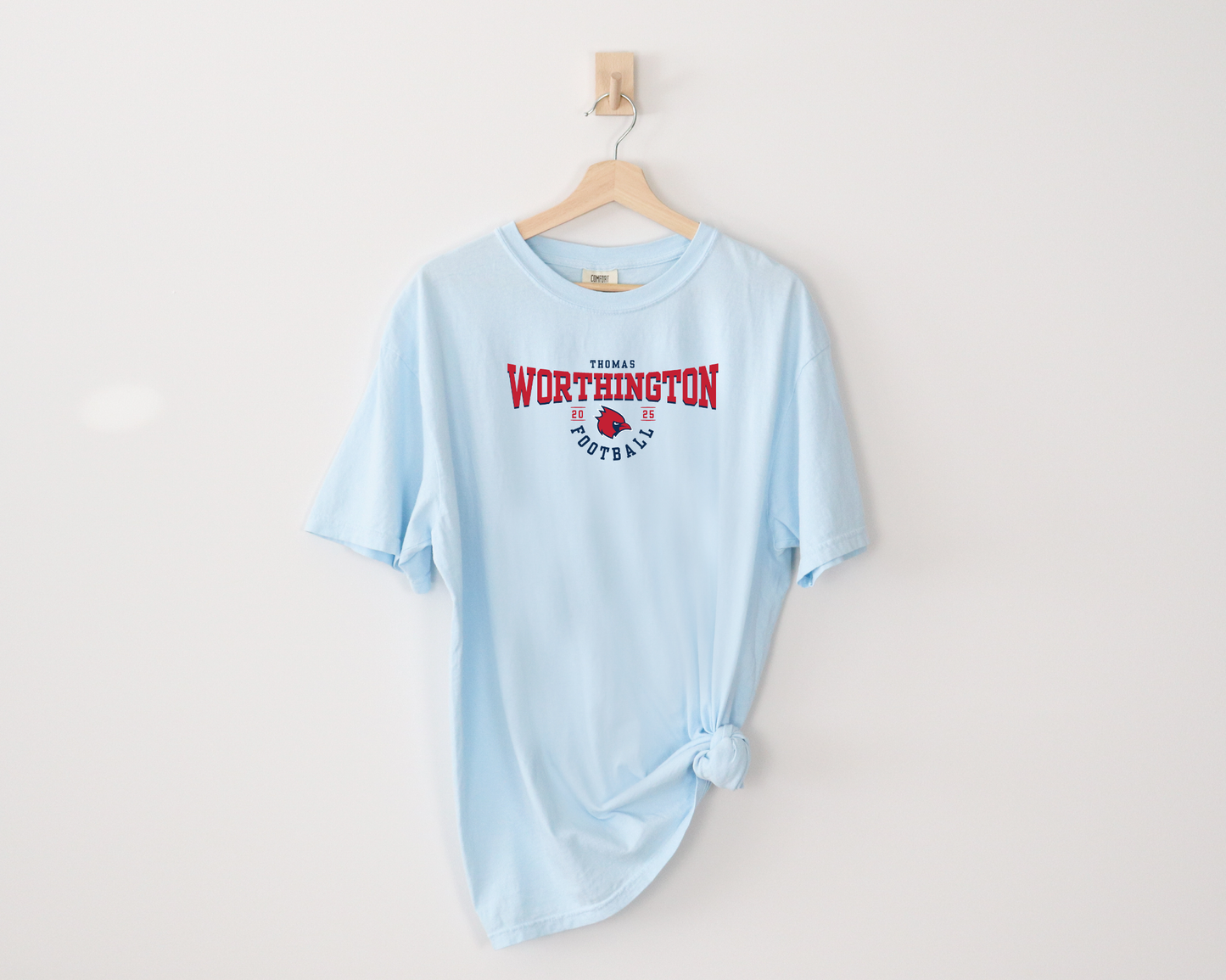 “TW Football Arch” Comfort Colors Vintage Tee