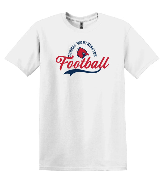 “TW Football Script” Unisex Tee - Varsity92