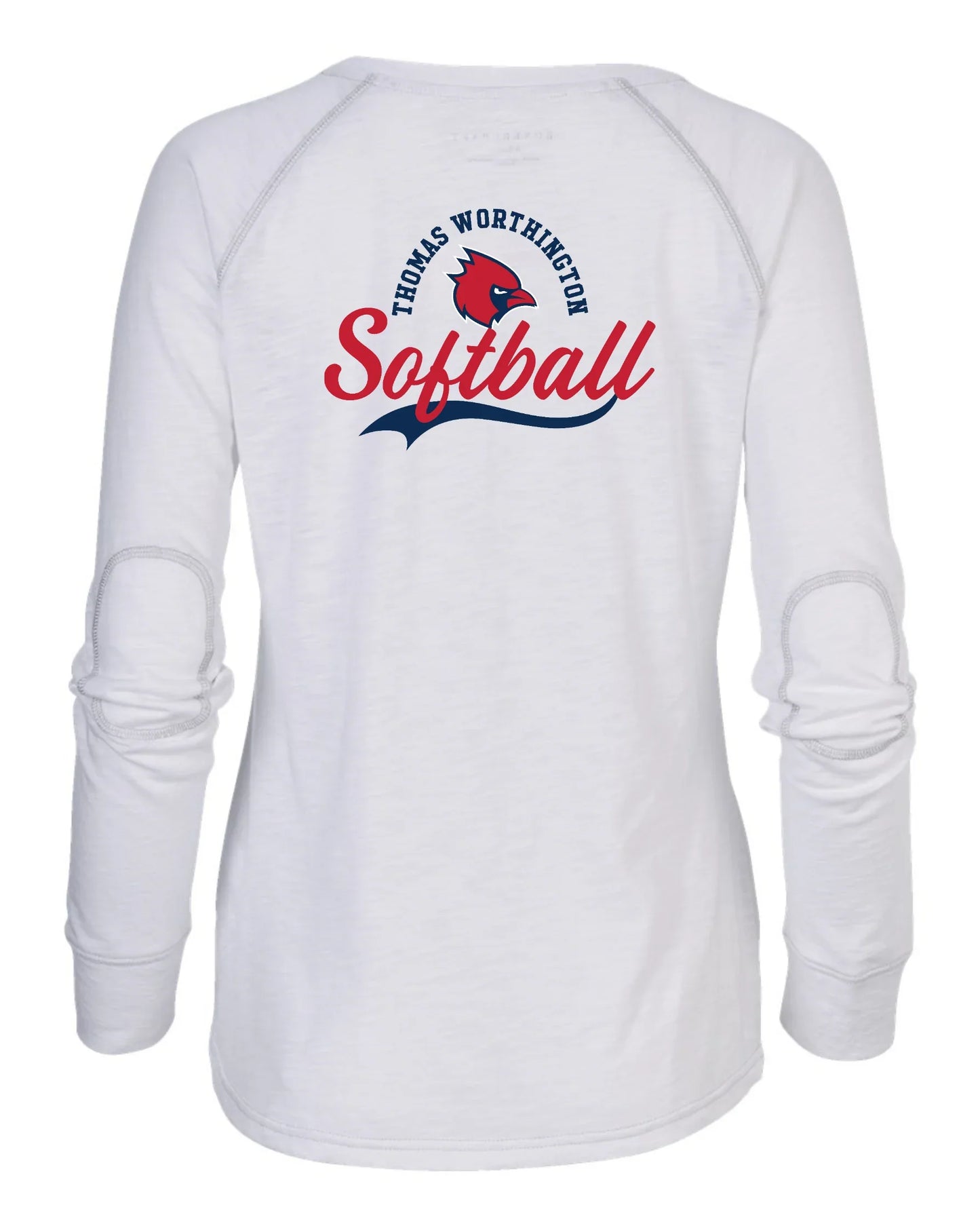 TWHS Women’s Softball Boxercraft Long-Sleeve Tee - Varsity92