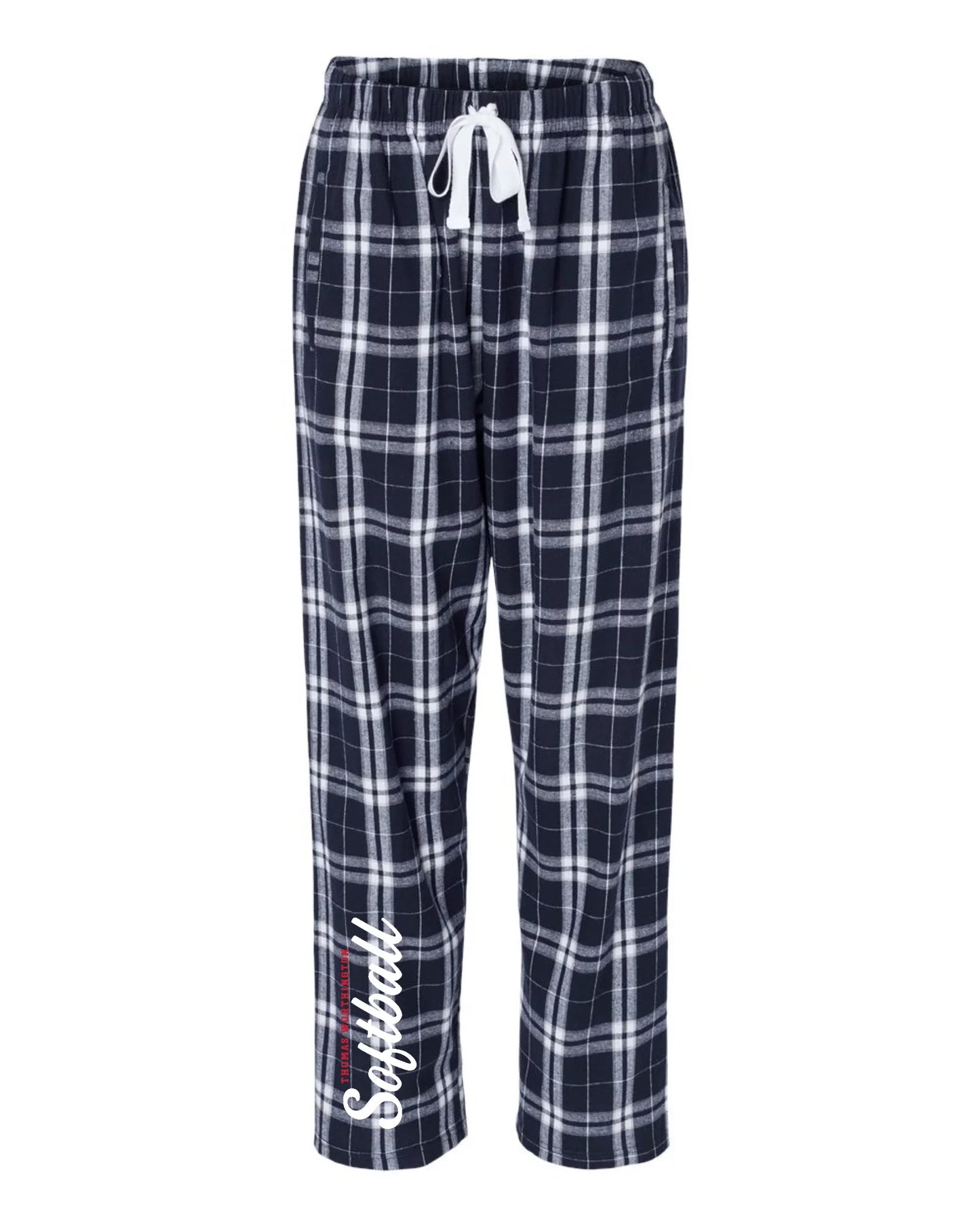 TWHS Softball Boxercraft Women’s Flannel Pant - Varsity92