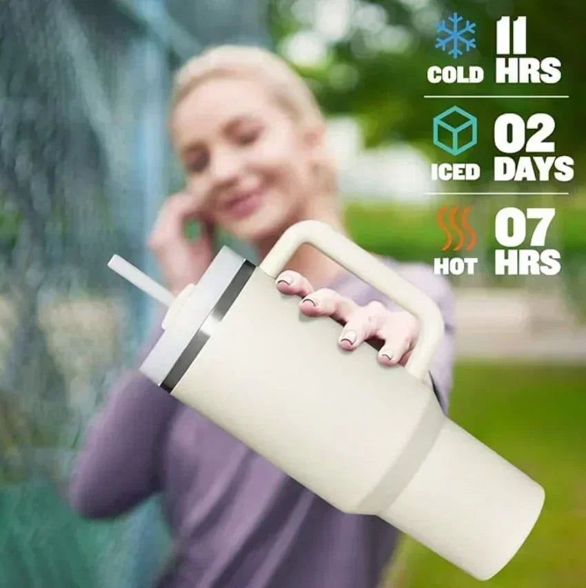 Northwest Swim "Shark Logo” 40oz Insulated Tumbler - Varsity92