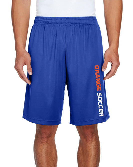 "Orange Soccer Vertical" Team 365 Zone Performance Short - Varsity92