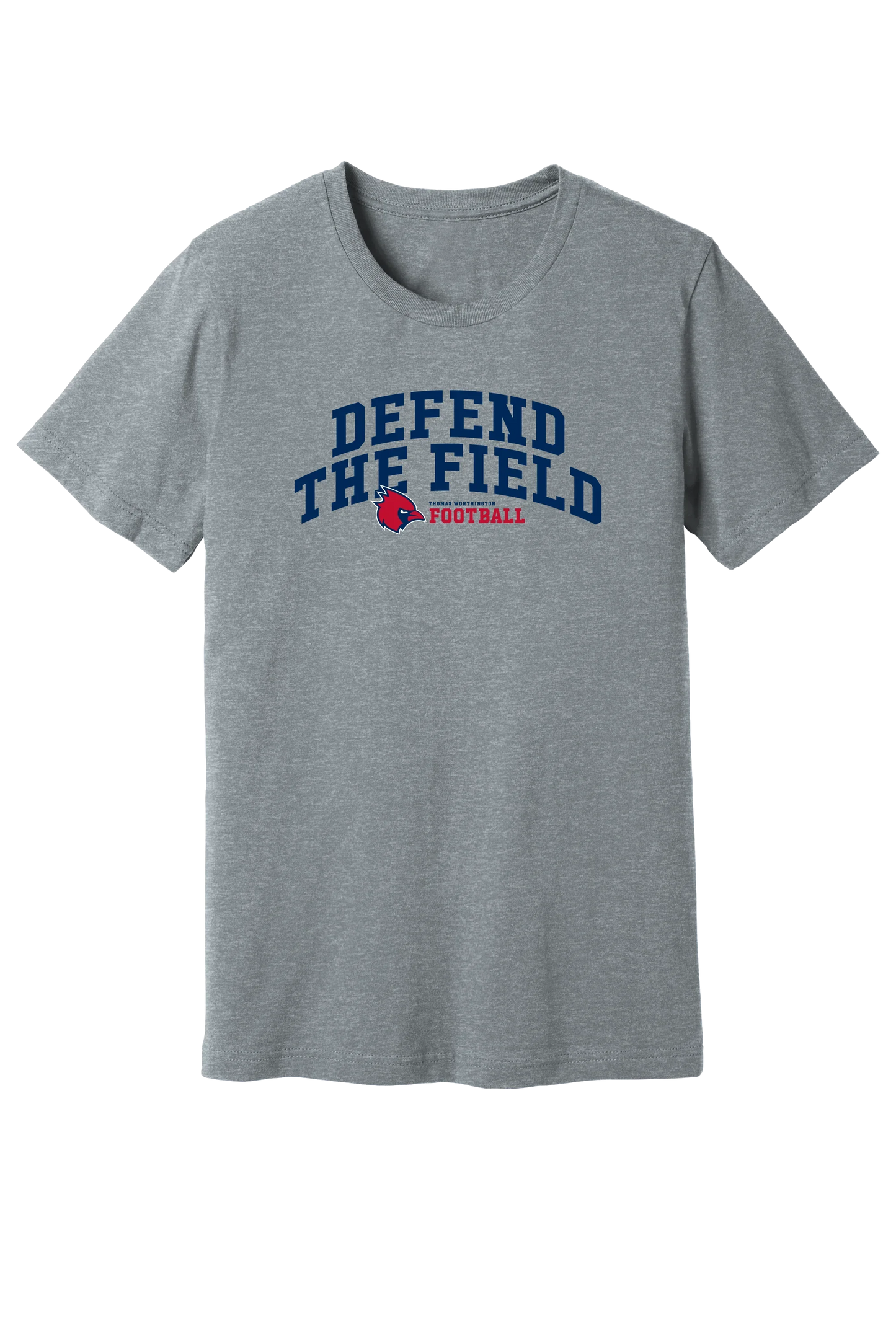 Thomas Worthington "Defend The Field" Football Gildan Softstyle Comfort Unisex Tee - Varsity92