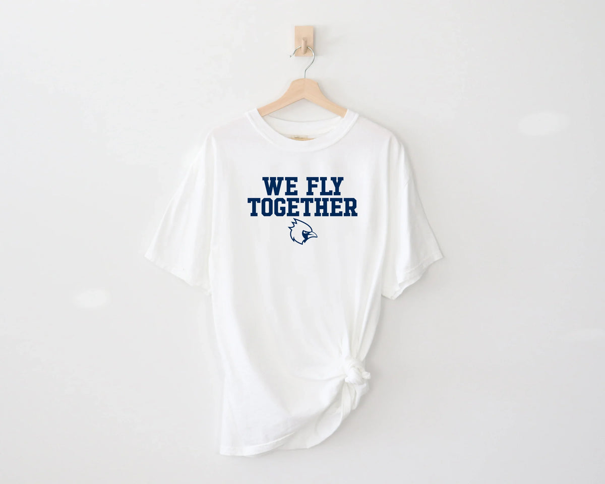 "We Fly Together" Comfort Colors Vintage Tee - Varsity92
