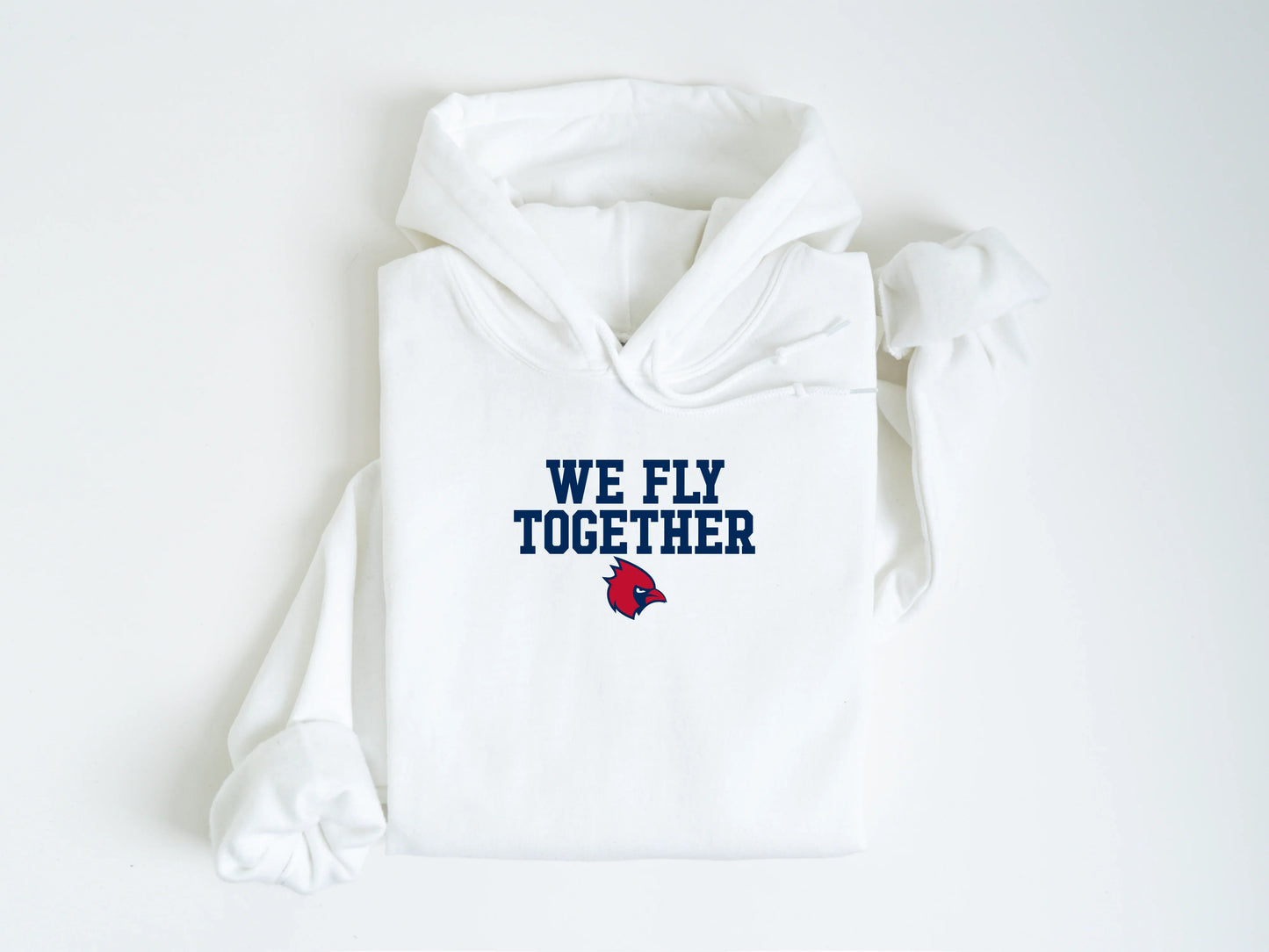 "We Fly Together" Gildan Comfort Heavy Blend Unisex Hoodie Sweatshirt - Varsity92