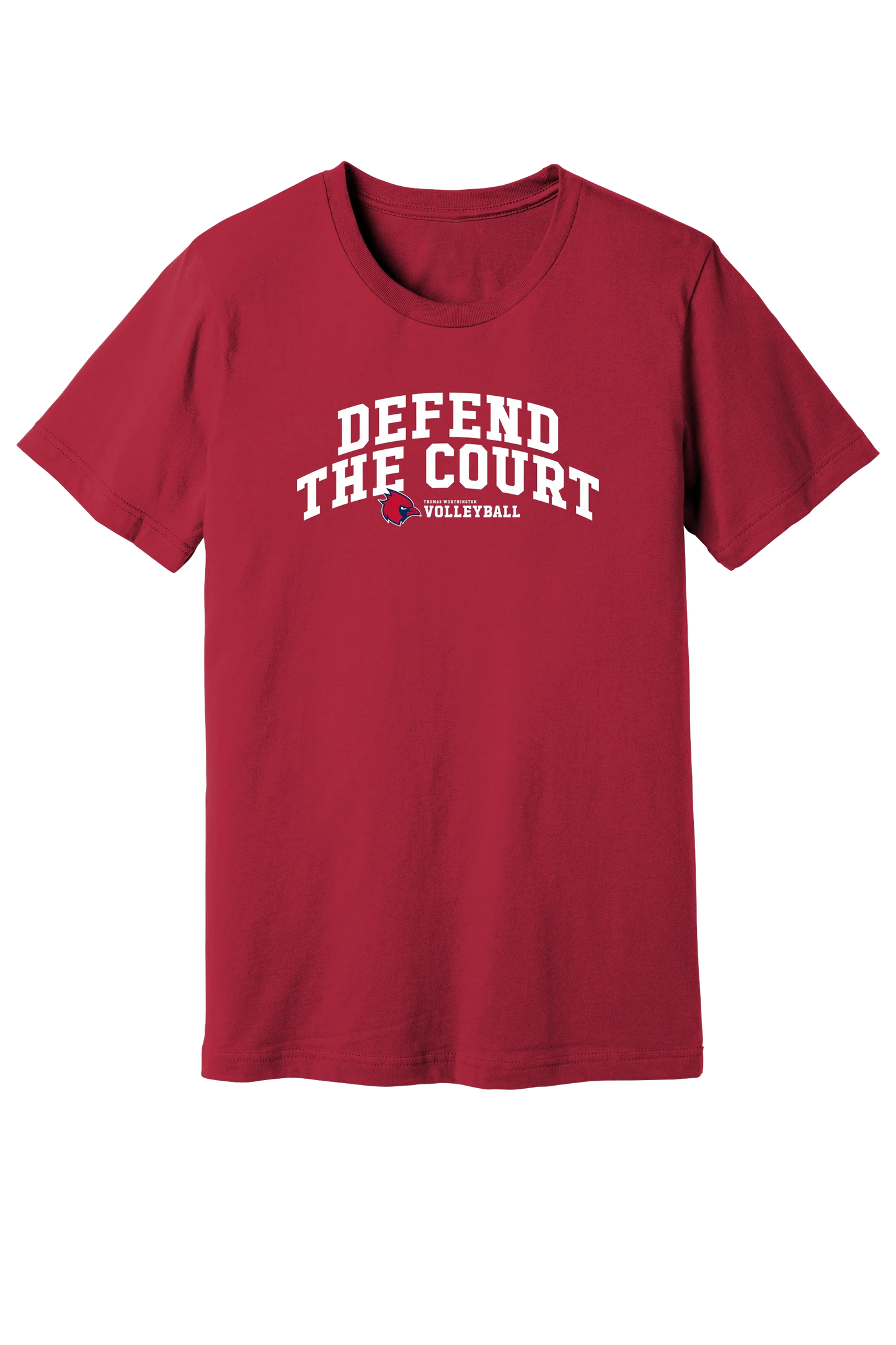 "Defend The Court" Gildan Softstyle Comfort Tee - Varsity92