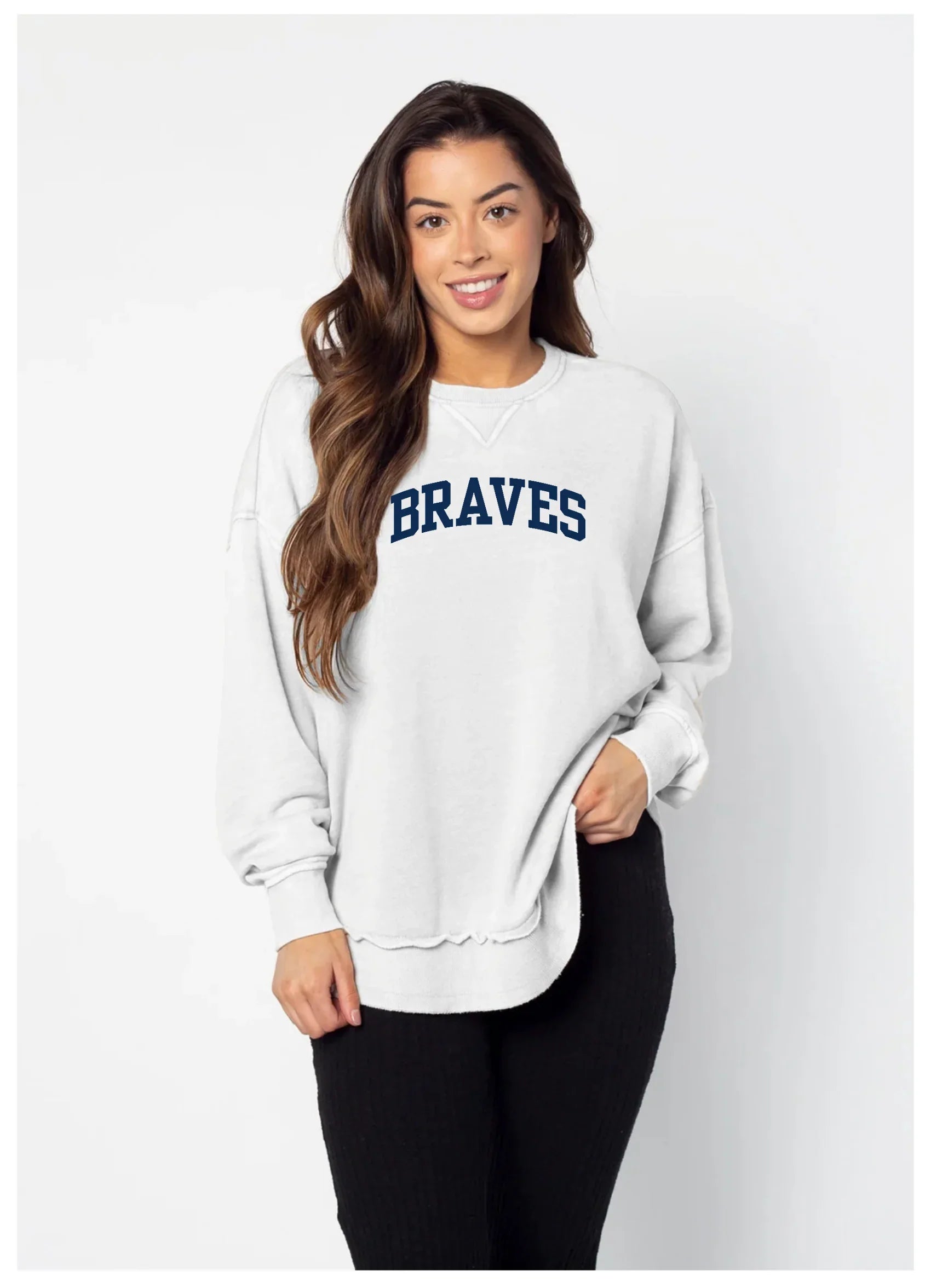 Braves myMascot Women’s Campus Crew - Varsity92