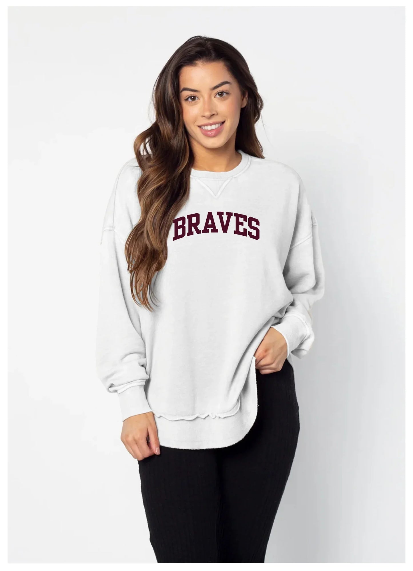 Braves myMascot Women’s Campus Crew - Varsity92