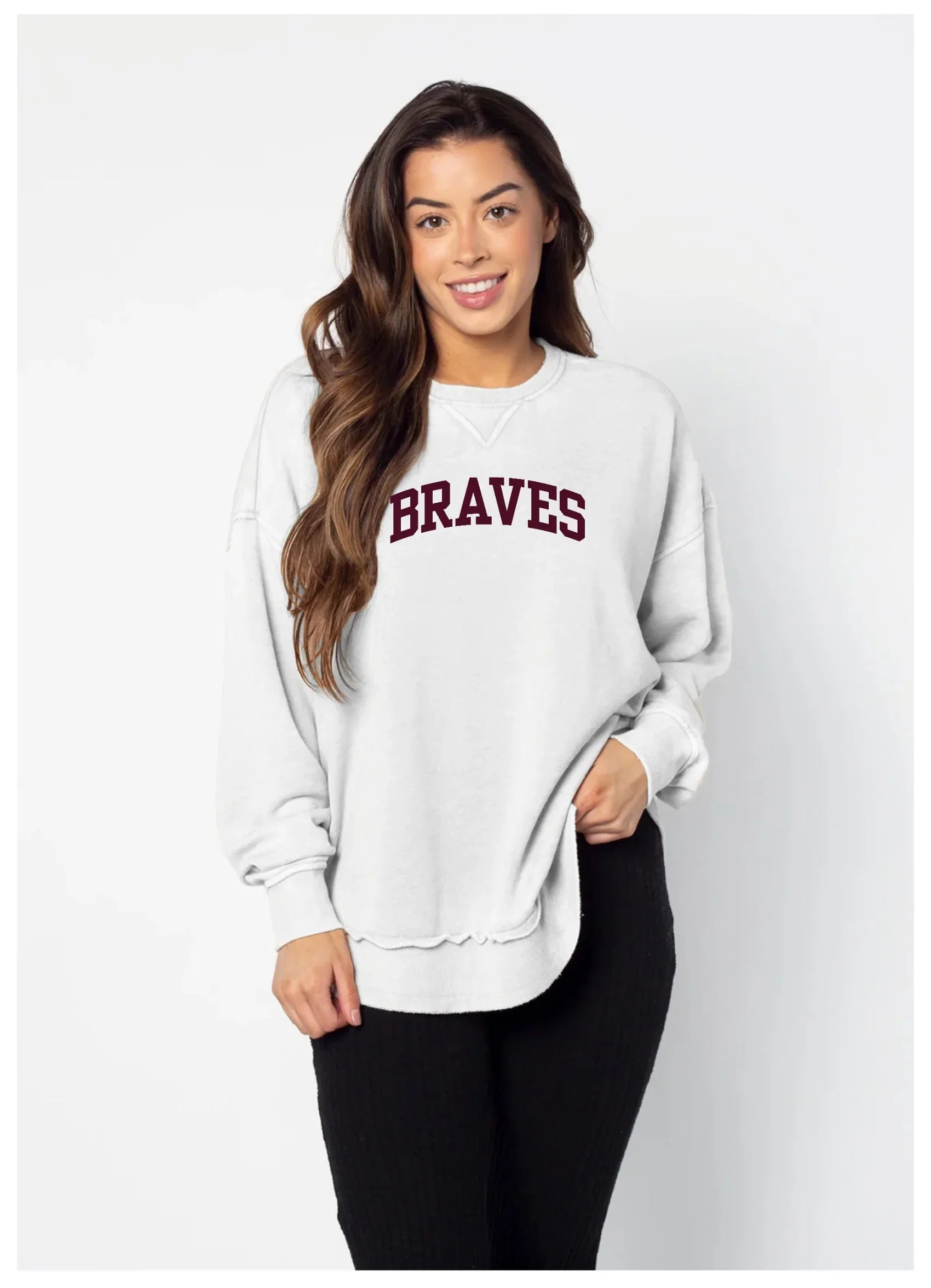 Braves myMascot Women’s Campus Crew - Varsity92