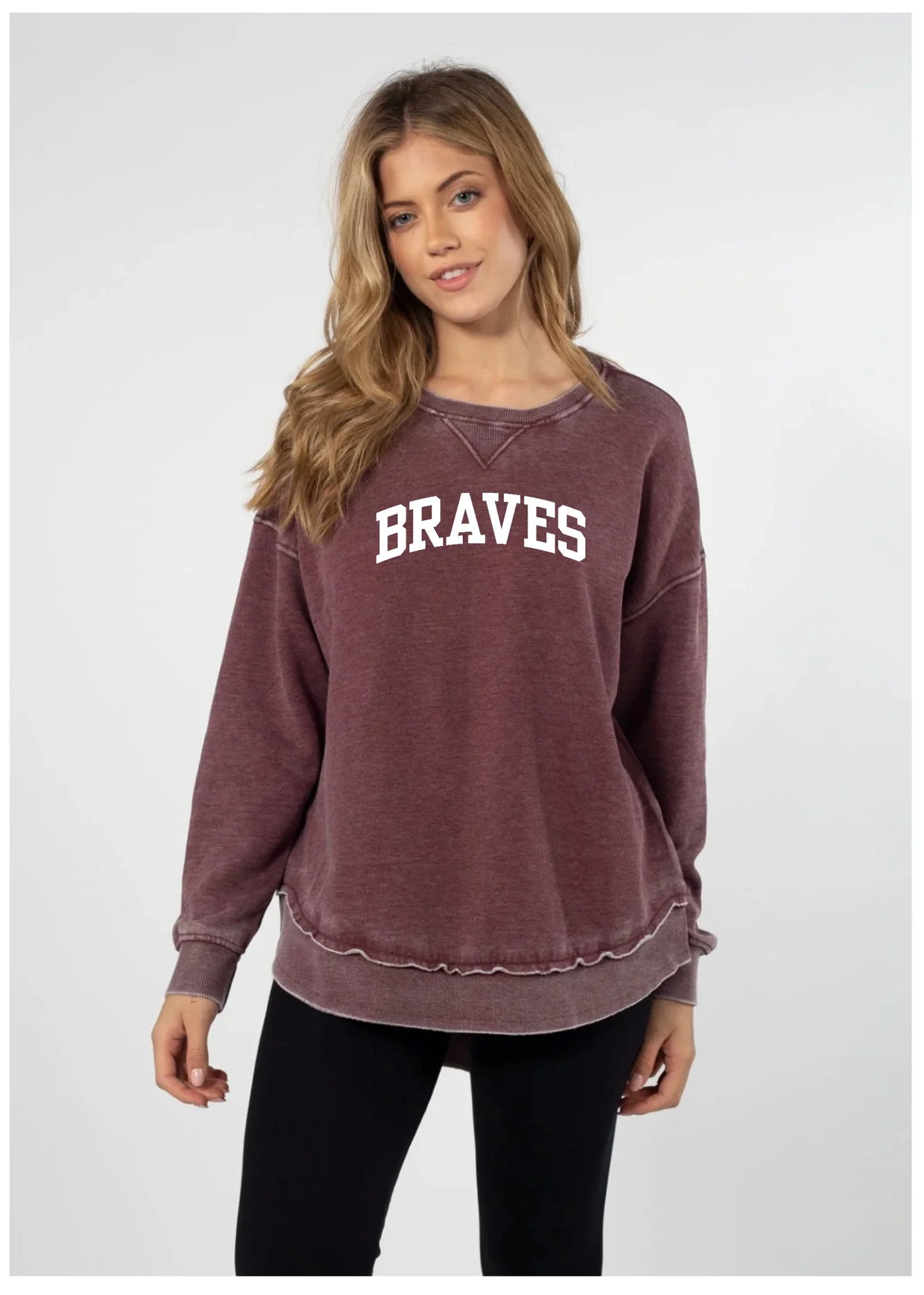 Braves myMascot Women’s Campus Crew - Varsity92