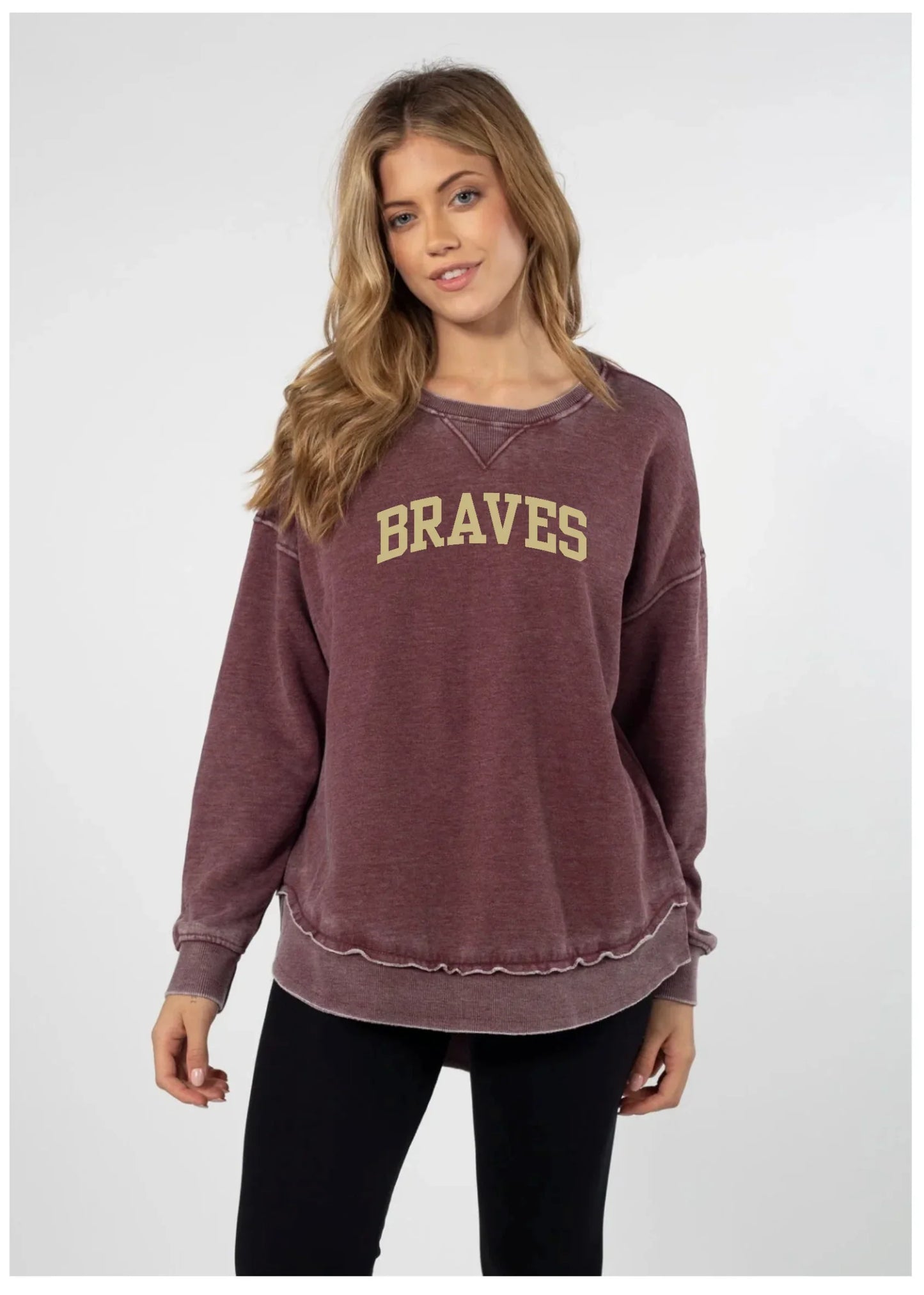 Braves myMascot Women’s Campus Crew - Varsity92