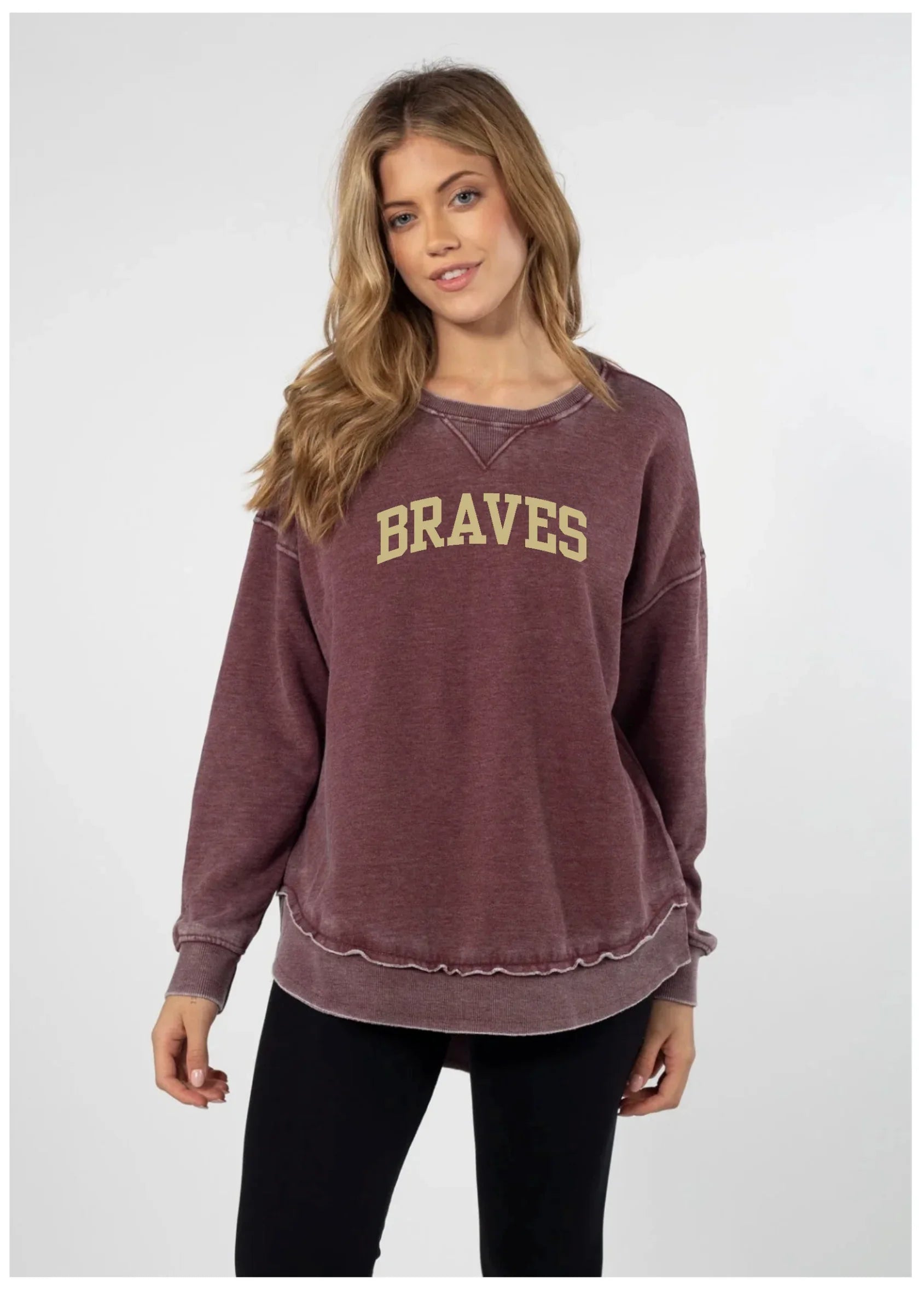 Braves myMascot Women’s Campus Crew - Varsity92