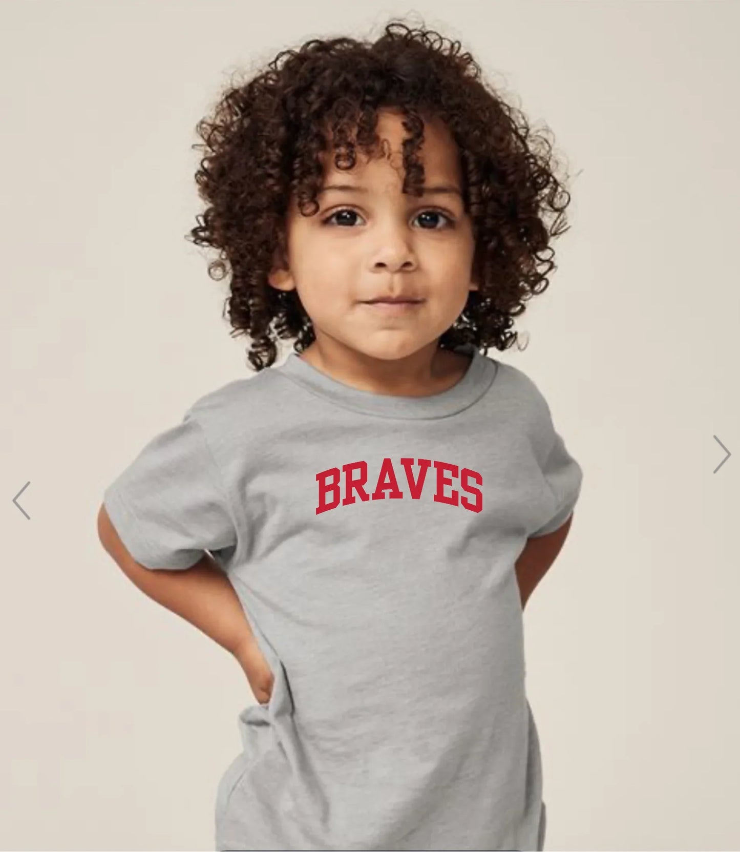Braves myMascot Toddler Super-Soft Tee - Varsity92